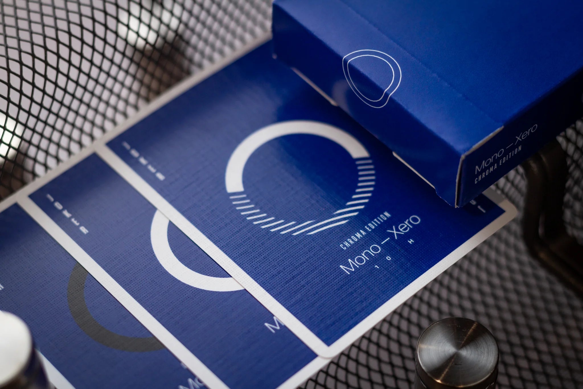 Premium Mono Xero Chroma Edition Blue Playing Cards - Elegant Design for Magic Tricks, Poker Games & Collectors | Perfect for Cardistry, Poker Nights & Gifts