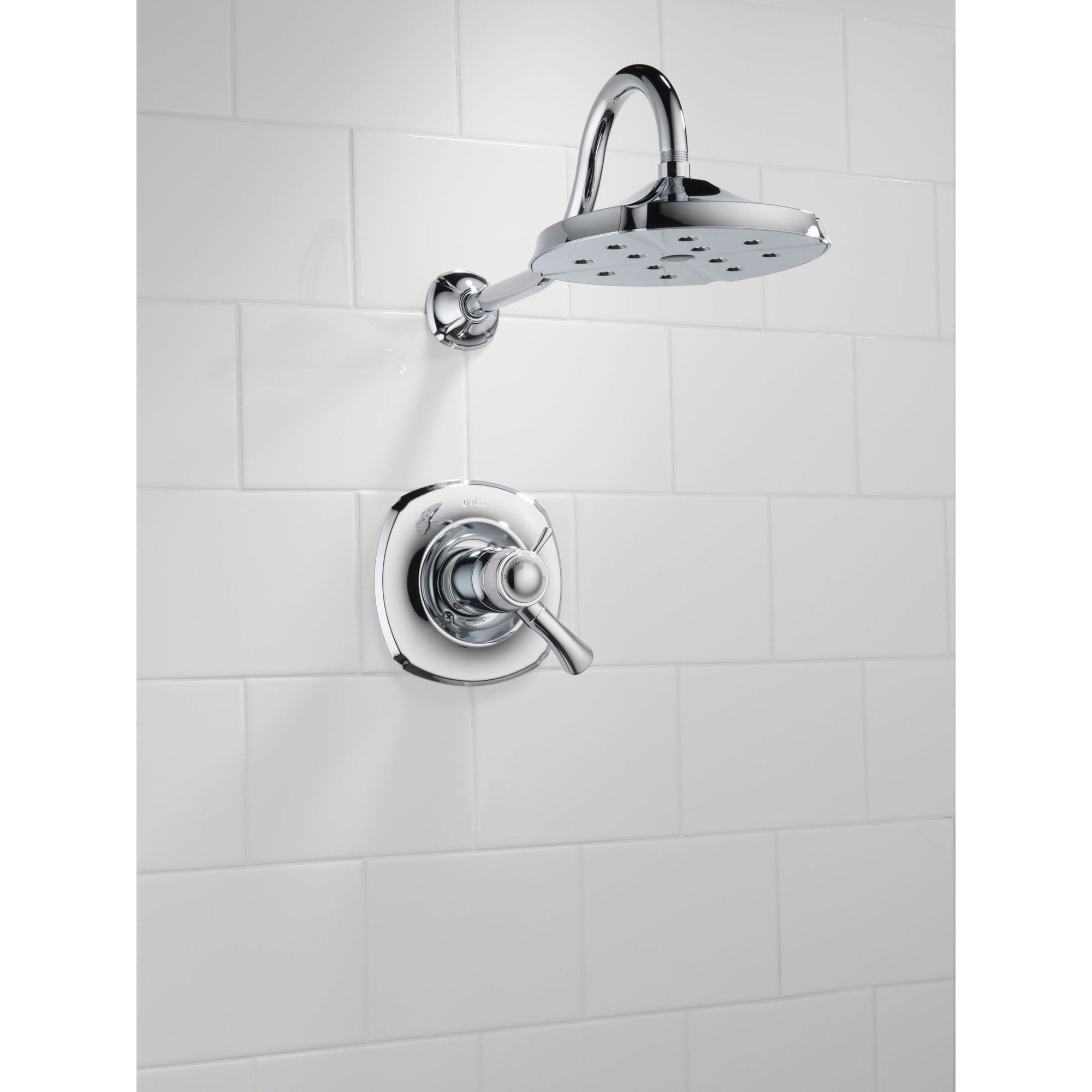 Delta Addison Collection Chrome TempAssure 17T Series Watersense Thermostatic Dual Control Shower Faucet with Valve (No Stops) - D2239V | Bathroom Remodel & Luxury Spa Experience
