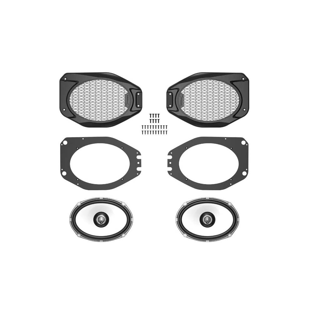 Diamond Audio VSPJP69OE 6x9 2-Way Coaxial Speakers for 2018+ Jeep Wrangler 2DR/4DR & Gladiator - All-Weather Power Sports Car Audio - Perfect for Off-Road Adventures & Daily Commutes