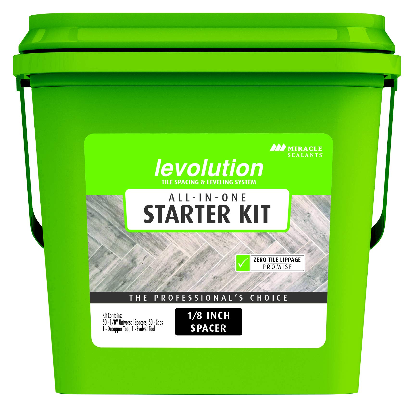 Miracle Sealants 352024 Levolution Universal Tile Spacing Tools - Professional Tile Leveling System for Perfect Floor & Wall Tiles Installation - Ideal for DIY Home Renovation and Professional Contractors