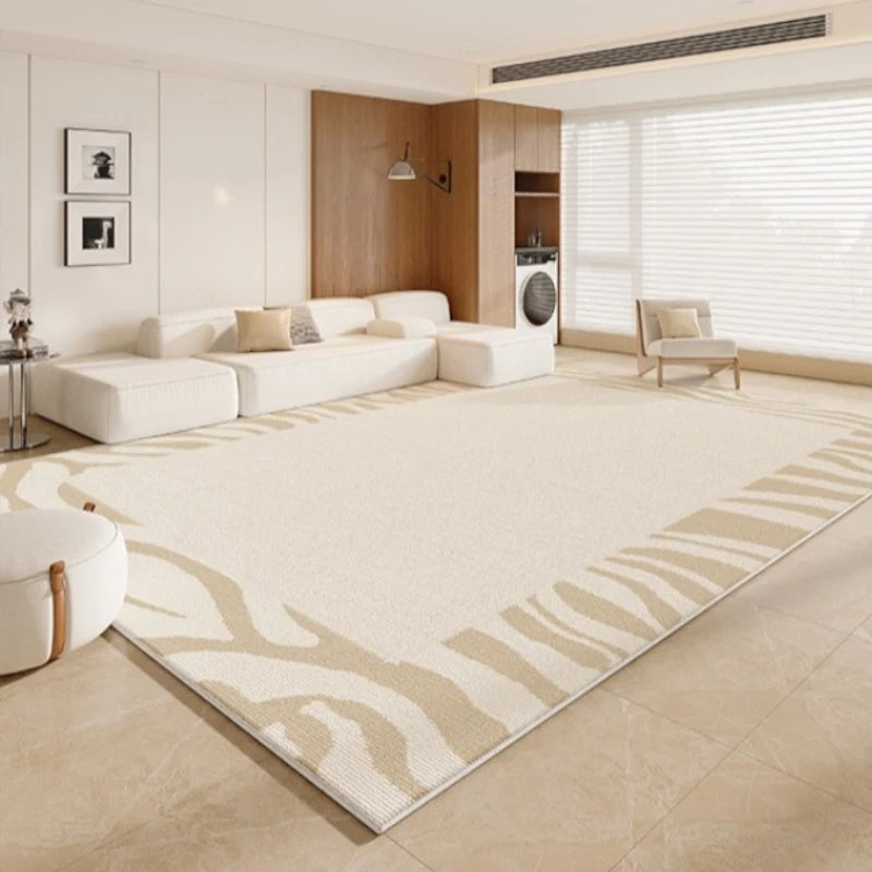 Rory TotalProtect Comfort Velvet Area Rug - Soft Plush Non-Slip Living Room Carpet for Bedroom, Nursery & Home Decor