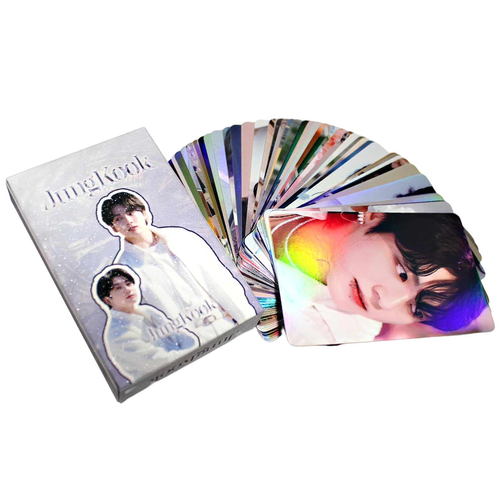 BTS Jungkook Photocards Set - Shiny Laser K-POP Lomo Cards for I AM Still Album | Collectible Fan Merchandise for BTS ARMY, Room Decor & K-Pop Memorabilia