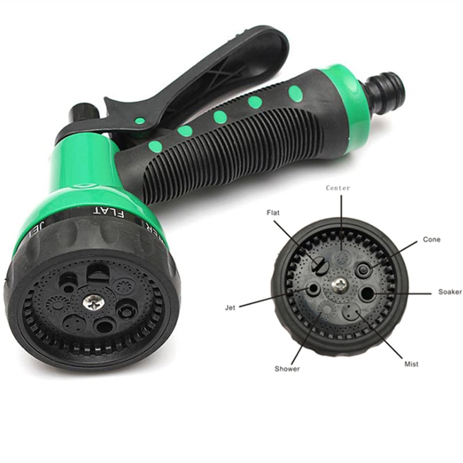 MDINGBAO 7.5M Retractable Magic Flexible Silicone Garden Hose - High Temperature Resistant Water Pipe for Car Washing, Plant Watering & Outdoor Cleaning with Spray Gun (Expands 3X Length)