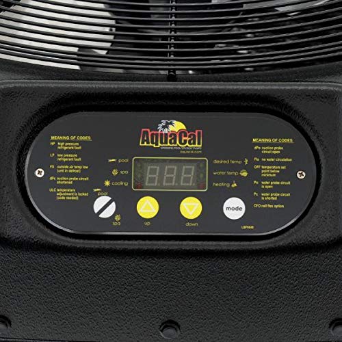 AquaCal Heatwave SuperQuiet SQ145 119,000 BTU Swimming Pool Heat Pump - Energy Efficient Pool Heater for Year-Round Swimming Comfort | Perfect for Inground Pools, Spas & Backyard Oases