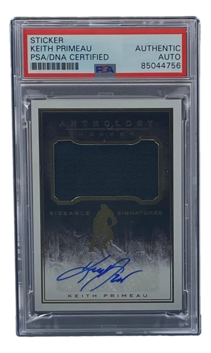 Keith Primeau Autographed 2014/15 Panini Anthology #SS KP Hockey Card - PSA/DNA Certified - Perfect for NHL Memorabilia Collectors & Hockey Fans Display