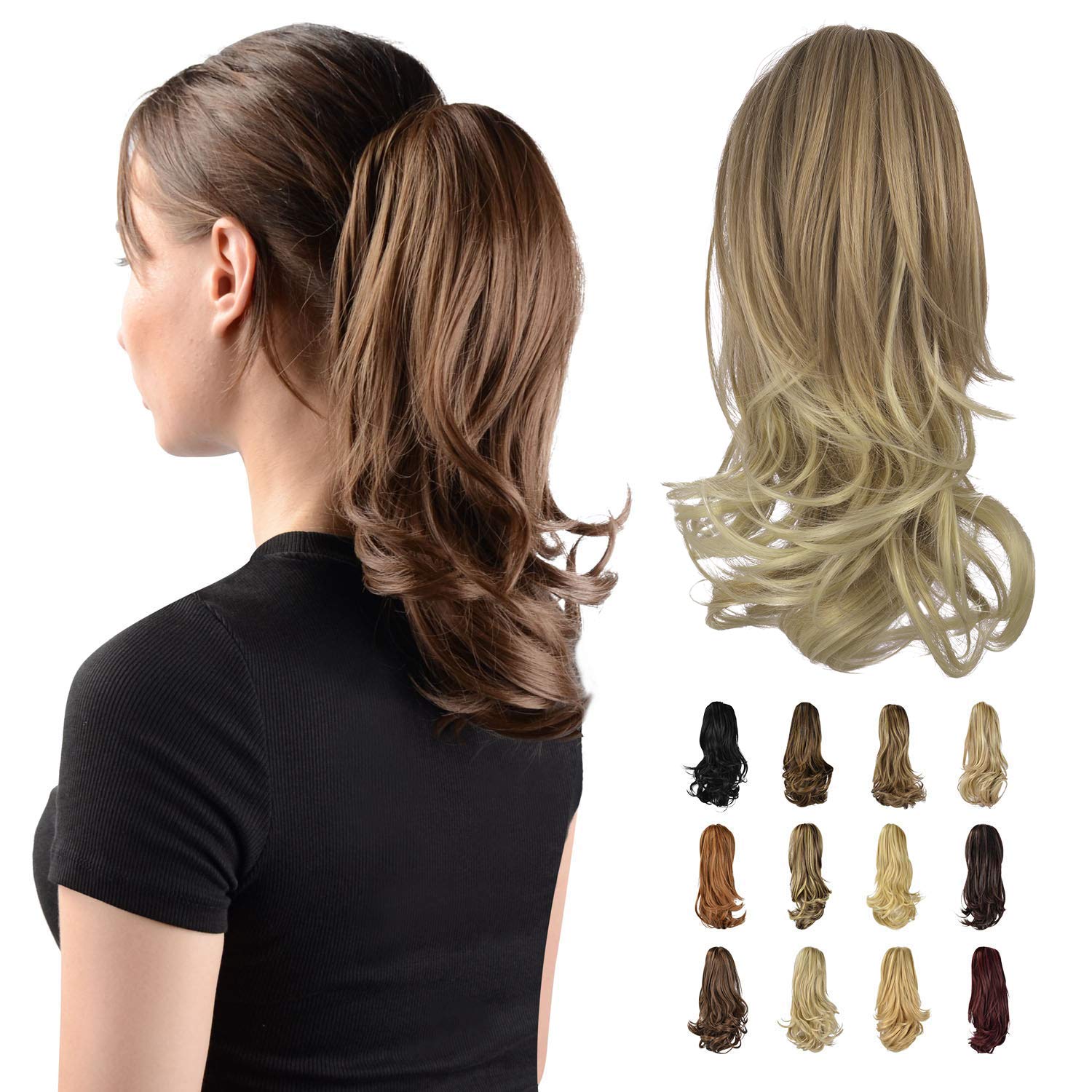 Clip-In Synthetic Claw Hair Extension - 13