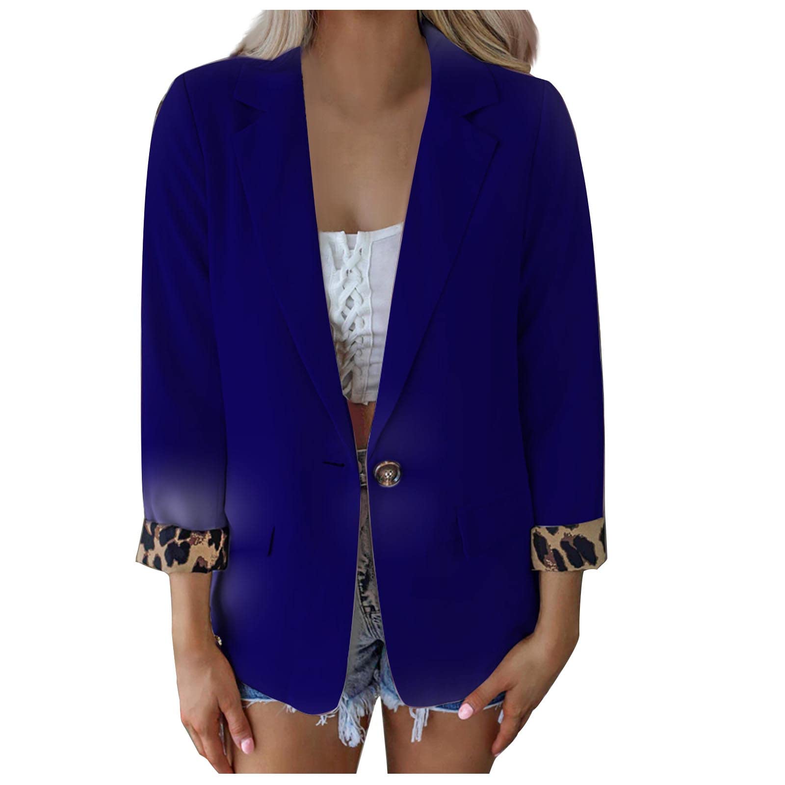 Miximx Women's Long Sleeve Shacket Jacket - Button Down Lace Outerwear Top for Fall & Winter | Casual Office Wear, Date Night Outfits, Layering Piece