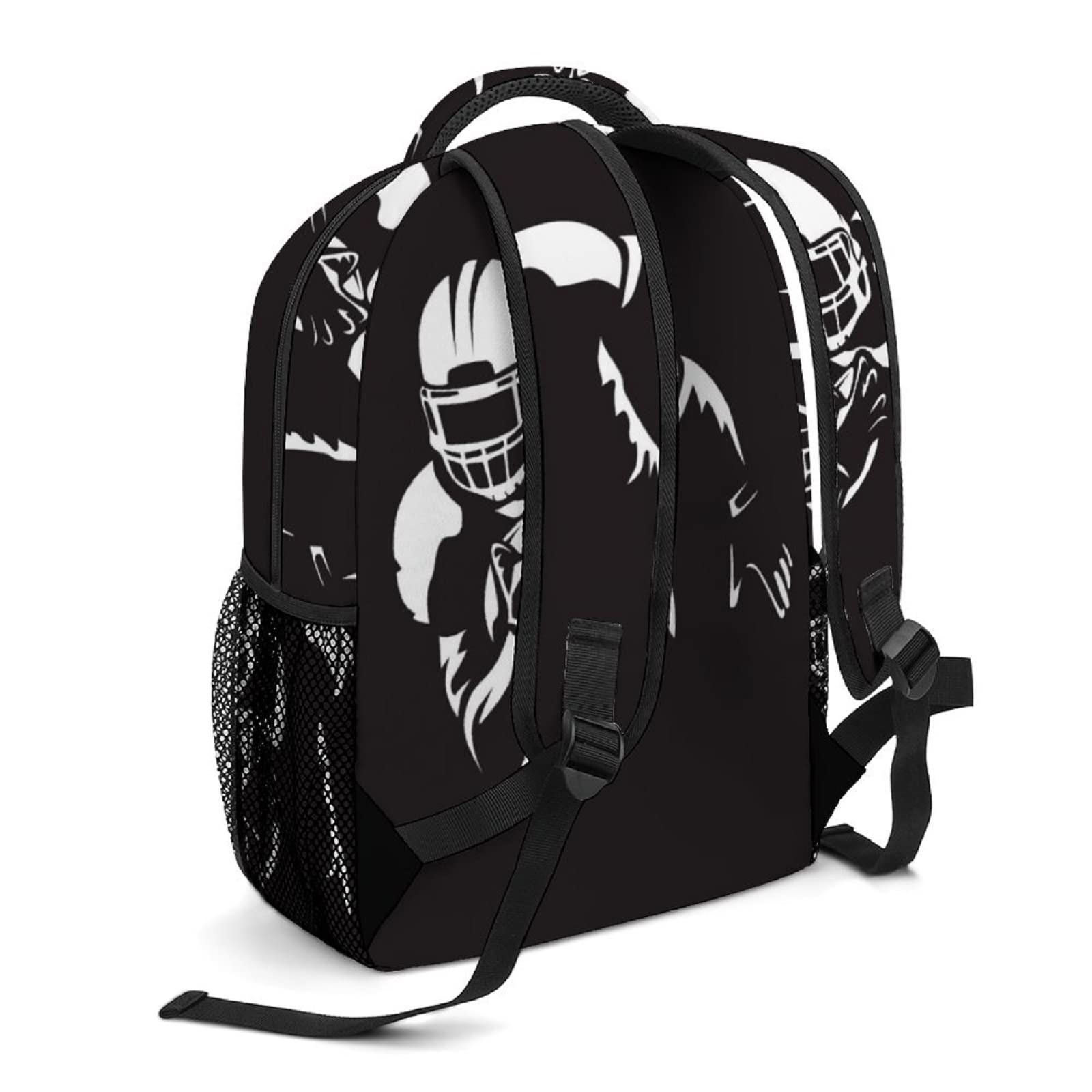 Lightweight Waterproof Travel Backpack for Men - Large Laptop Backpack with USB Port, Durable Carry On Bookbag for Hiking, Camping & Daily Use | Perfect for American Football Players & Outdoor Enthusiasts