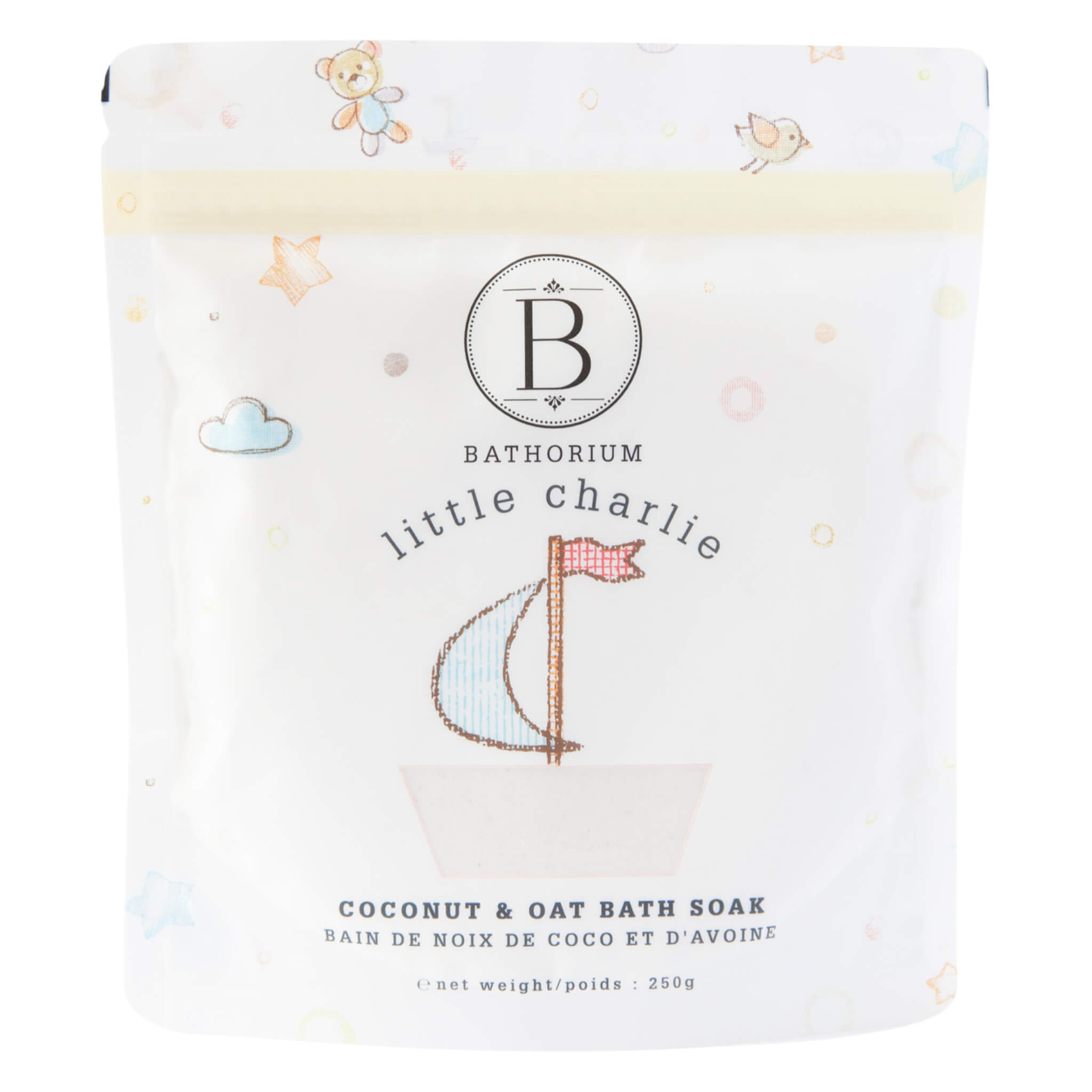 Little Charlie Kids Coconut & Oat Bath Soak - Natural Relaxing Baby Bath for Sensitive Skin | Perfect for Bedtime & Eczema Relief