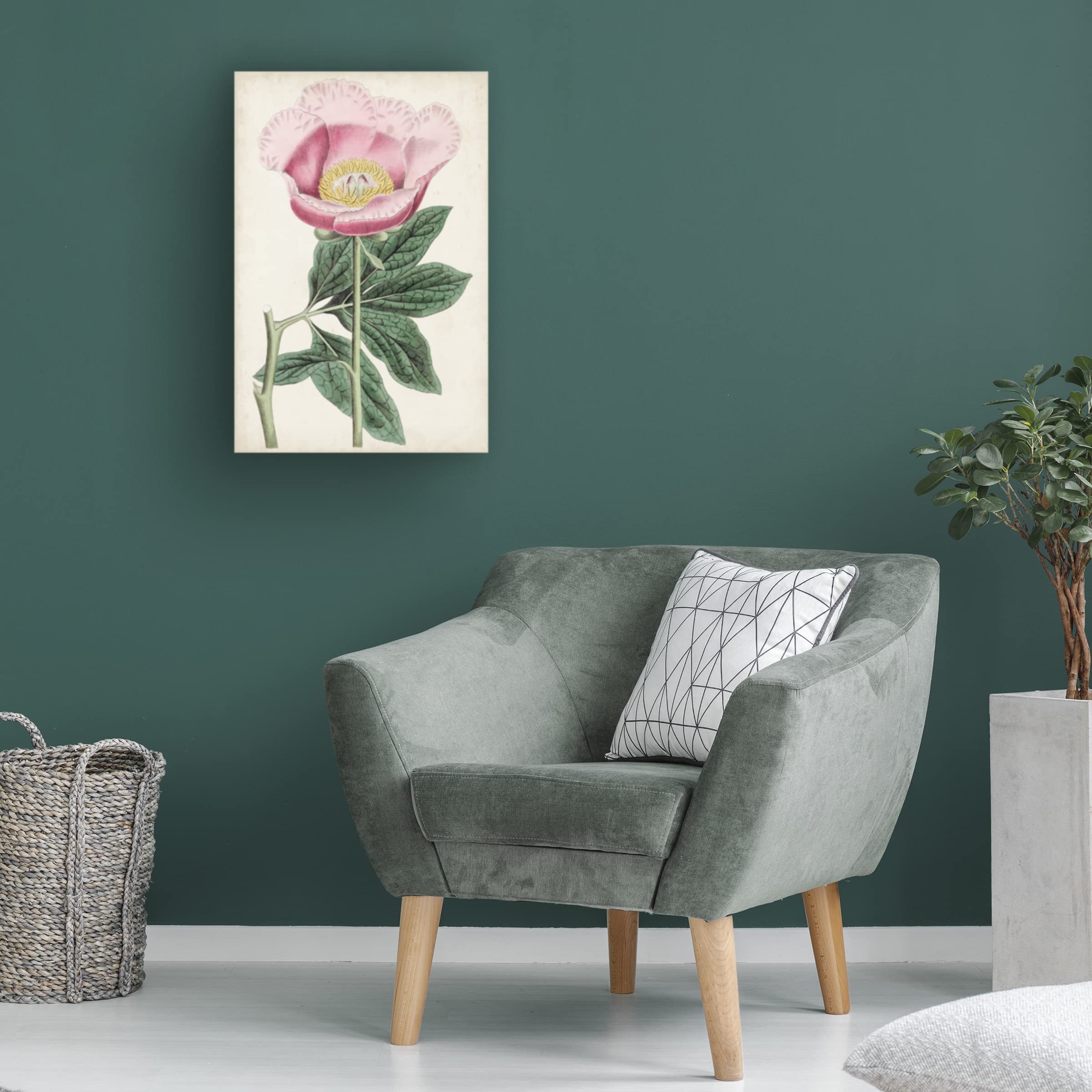 Trademark Fine Art 'Garden Gems III' Canvas Wall Art Print by Curtis - Vibrant Floral Home Decor for Living Room, Bedroom & Office
