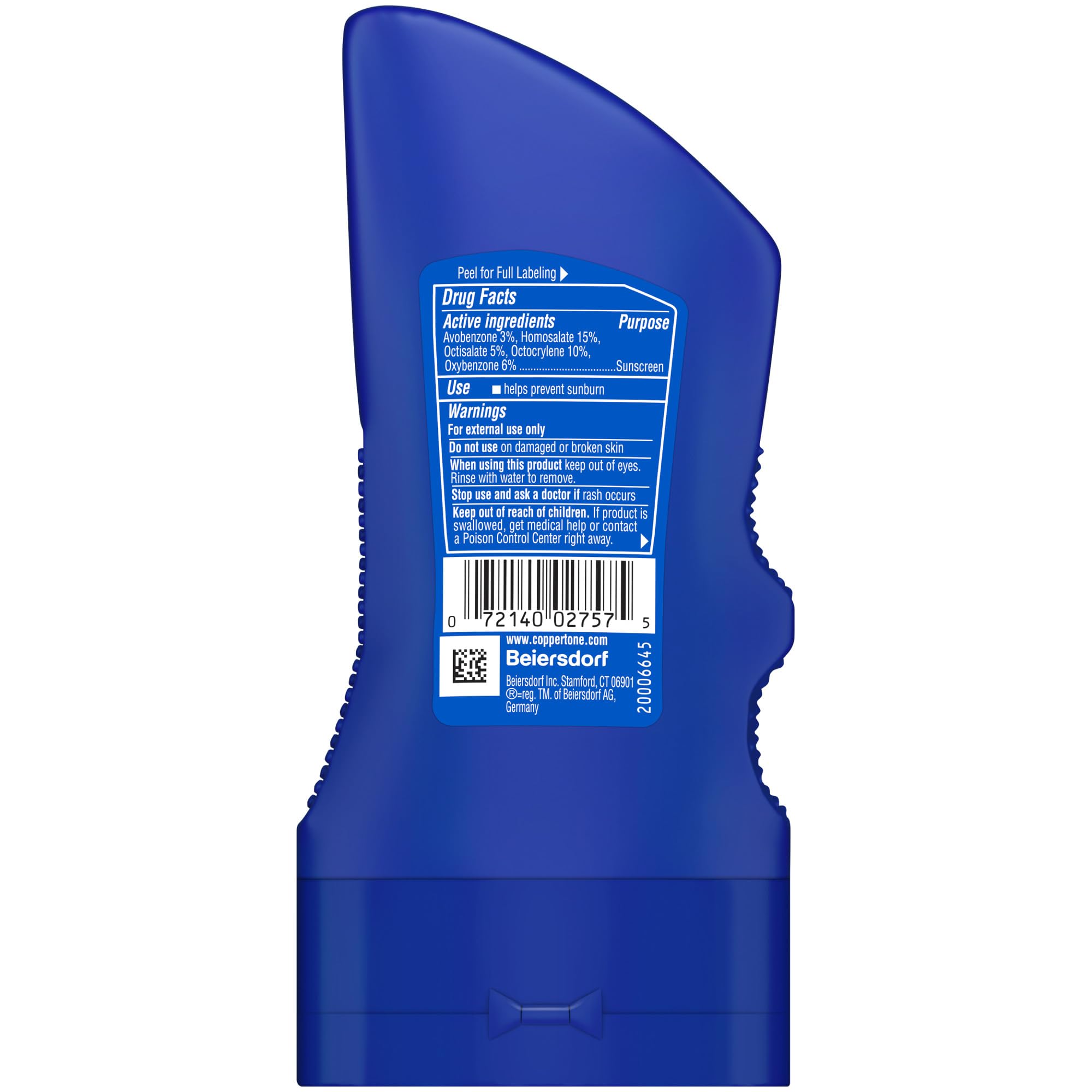 Coppertone SPORT Sunscreen SPF 100 Lotion - Water Resistant, Sweatproof, Broad Spectrum UVA/UVB Protection - Travel Size 3 Fl Oz for Outdoor Activities, Swimming, and Sports