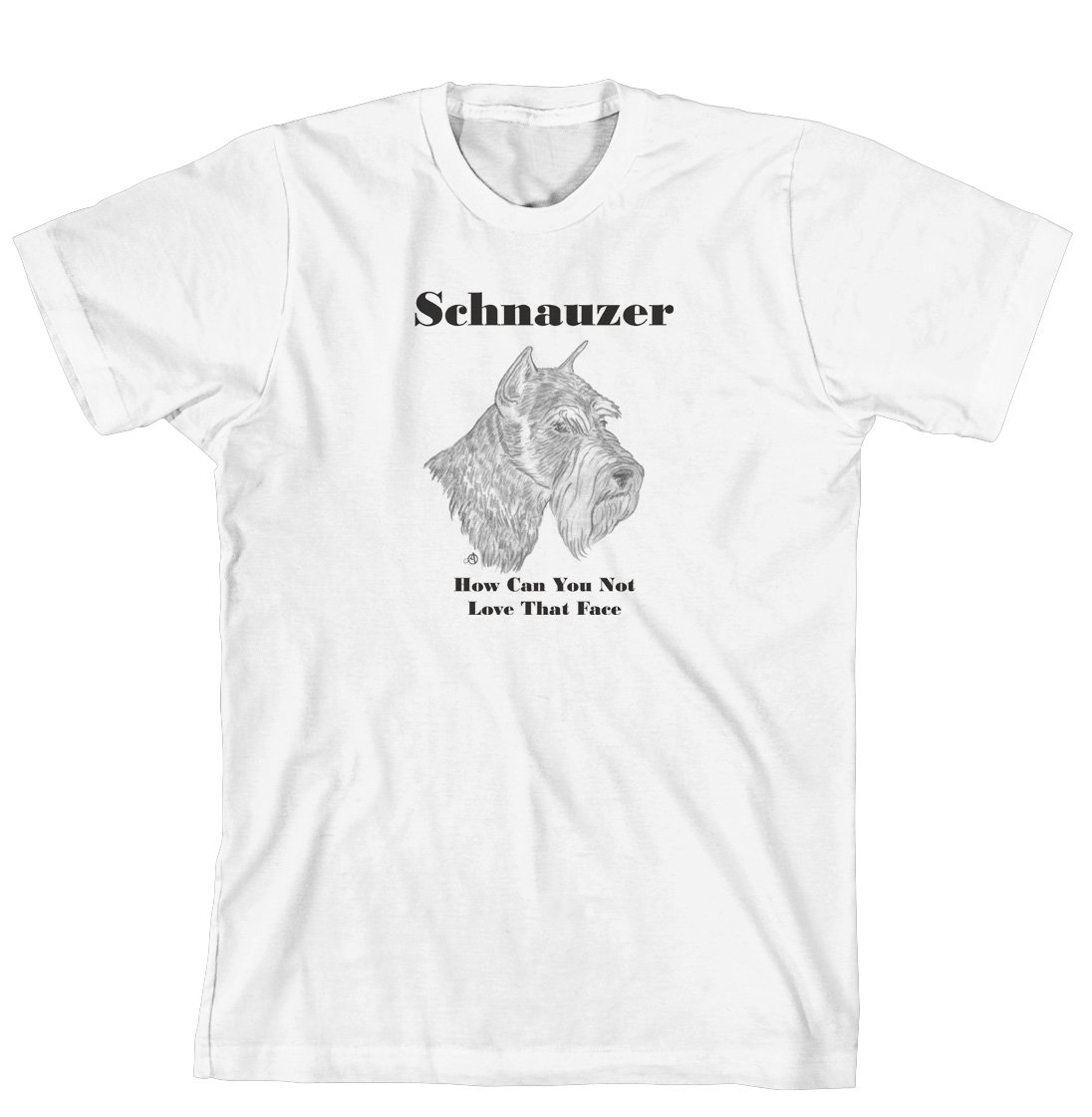 Cahoon's Closet Schnauzer Dog Lover T-Shirt - Funny Pet Owner Apparel for Dog Moms & Dads - Perfect Gift for Schnauzer Fans - Wear to Dog Parks, Pet Events & Casual Outings