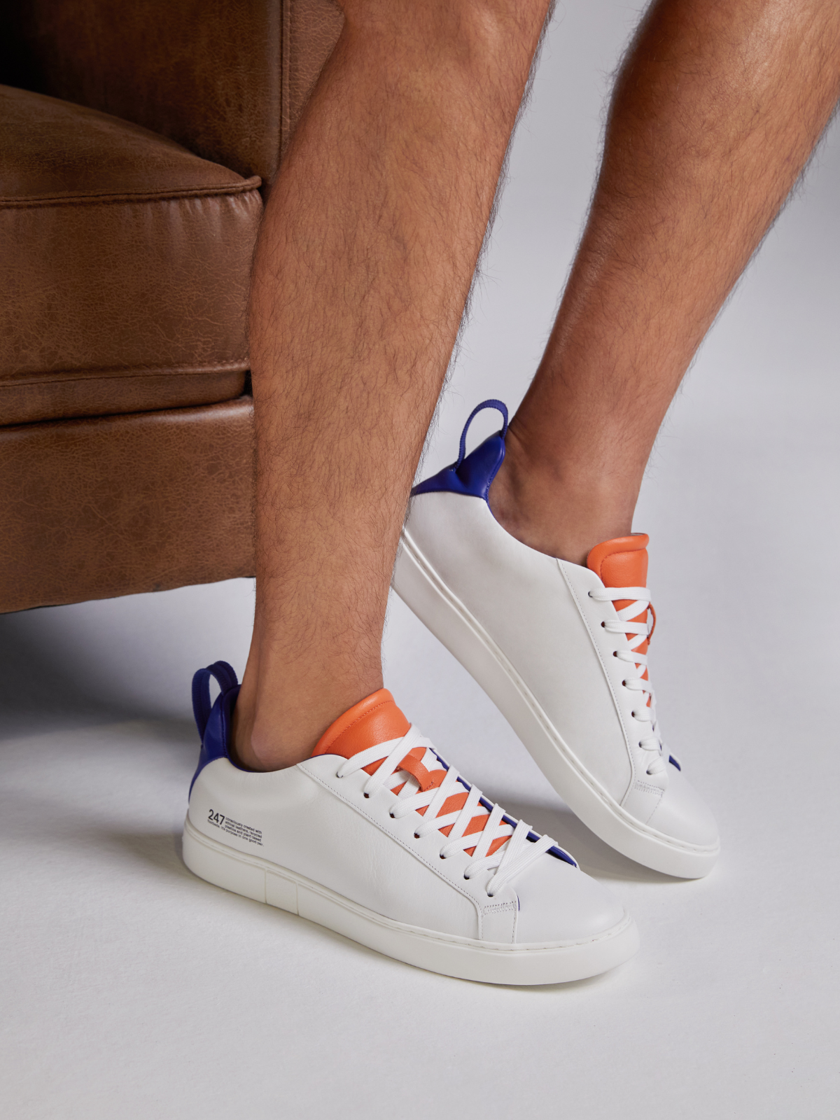X2 Men's White Klein Sneakers - Comfortable Casual Shoes for Walking, Running & Everyday Wear