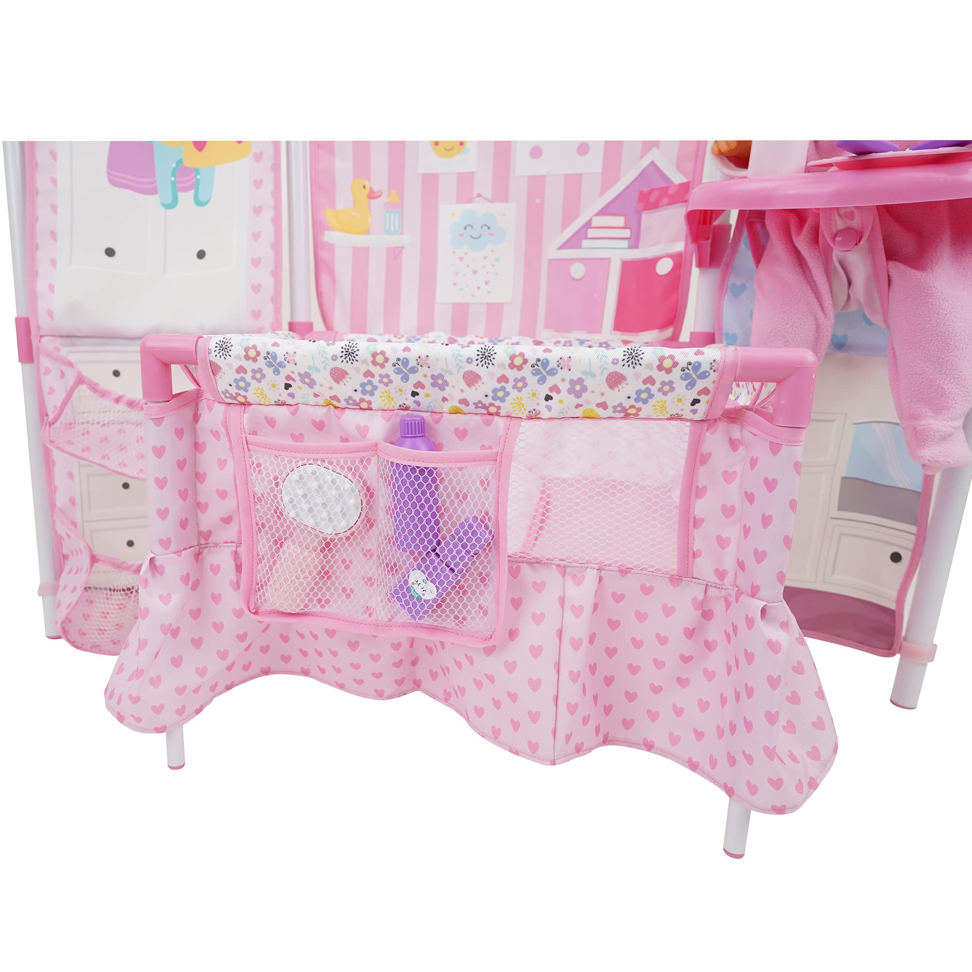 509 Crew BnB Pink Doll Furniture Set - 14