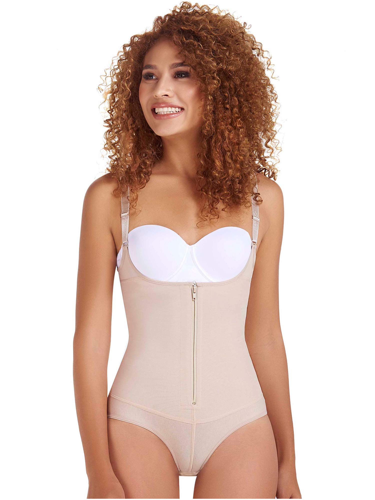 MARIAE FAJAS 9415 Women's Colombian Shapewear - Tummy Control & Butt Lifter Bodysuit for Slimming & Body Shaping | Perfect for Everyday Wear, Special Occasions & Postpartum Recovery