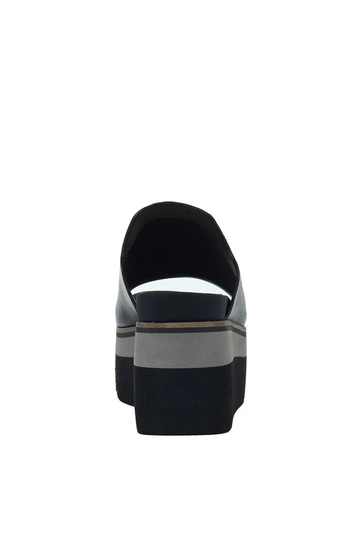 Flow Platform Sandal for Women - Comfortable Black Summer Beach Sandals with Arch Support | Perfect for Walking, Travel, and Outdoor Activities