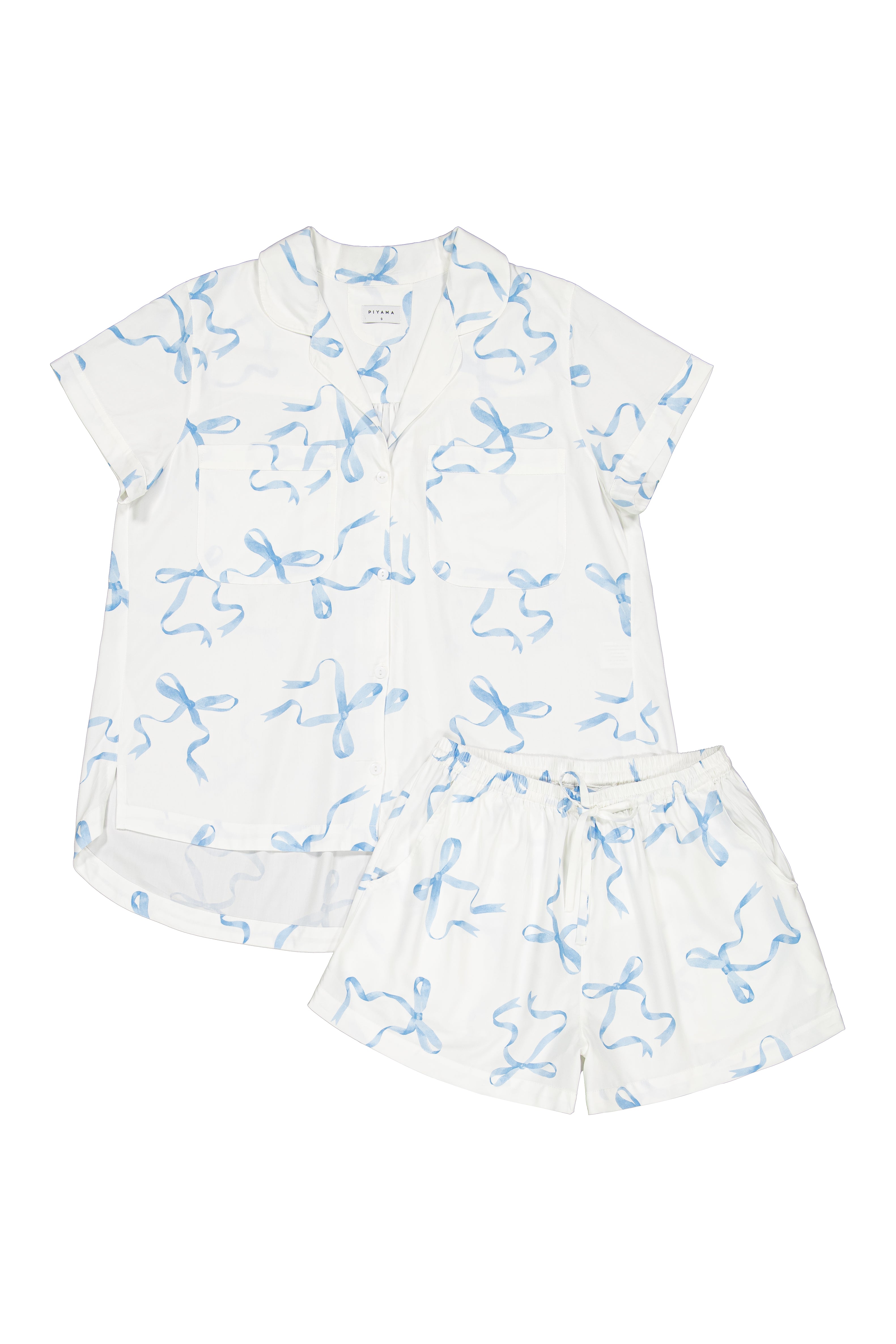 Abigail Sleep Set with Bow - Soft & Comfortable Women's Pajama Set for Cozy Nights & Relaxing at Home