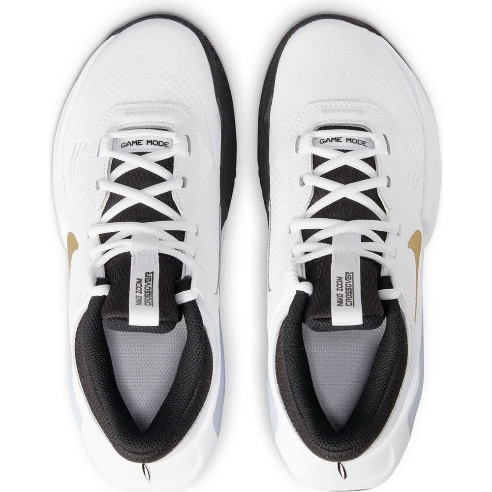 Nike Air Zoom Crossover Basketball Shoes for Kids - Lightweight High-Top Sneakers with Zoom Air Cushioning for Boys & Girls - Perfect for Court Play, Training, and Everyday Wear