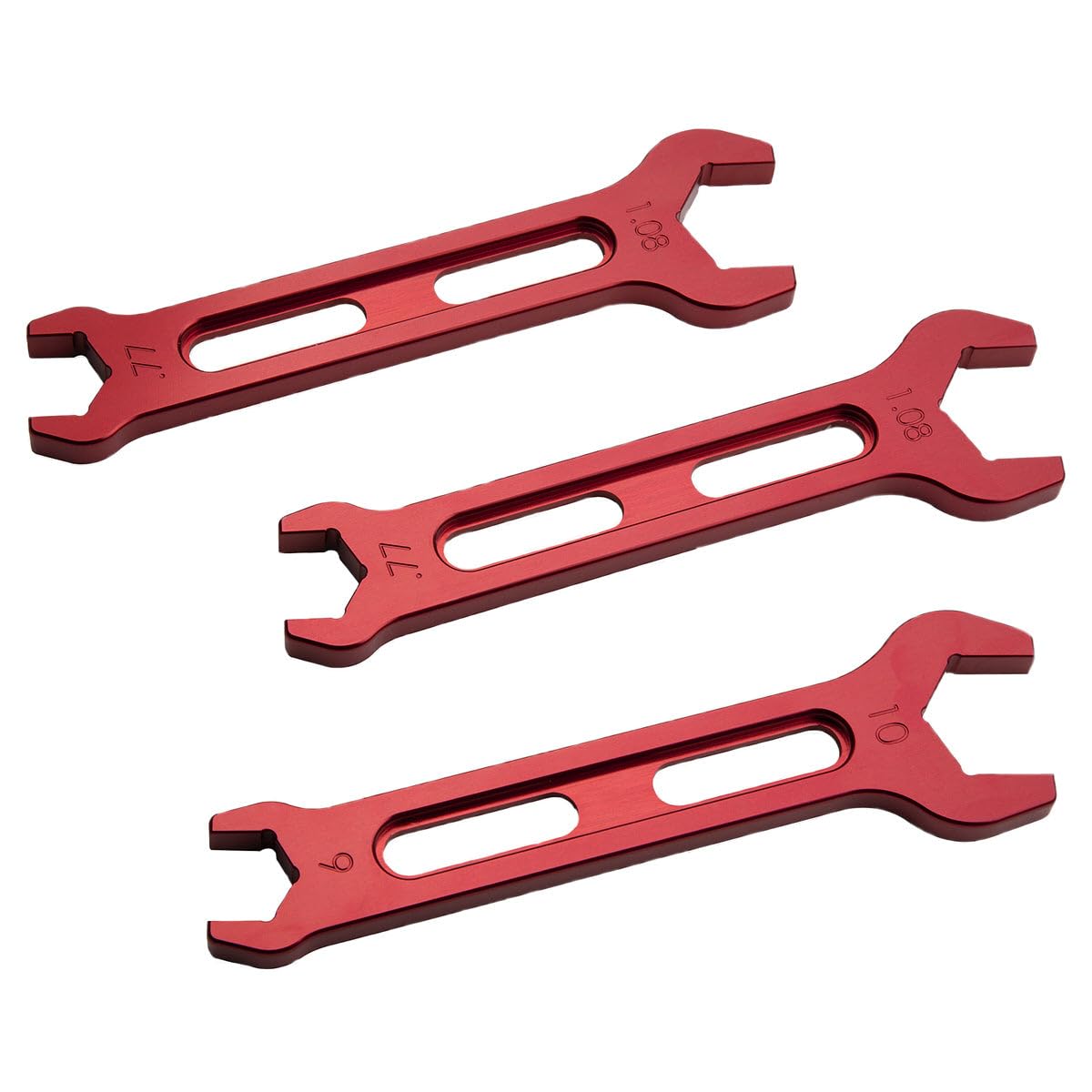 BILLET SPECIALTIES Power Steering Wrench Set - 3-Piece Professional Tool Kit for Easy Car Maintenance & Repair | Perfect for DIY Mechanics & Automotive Shops