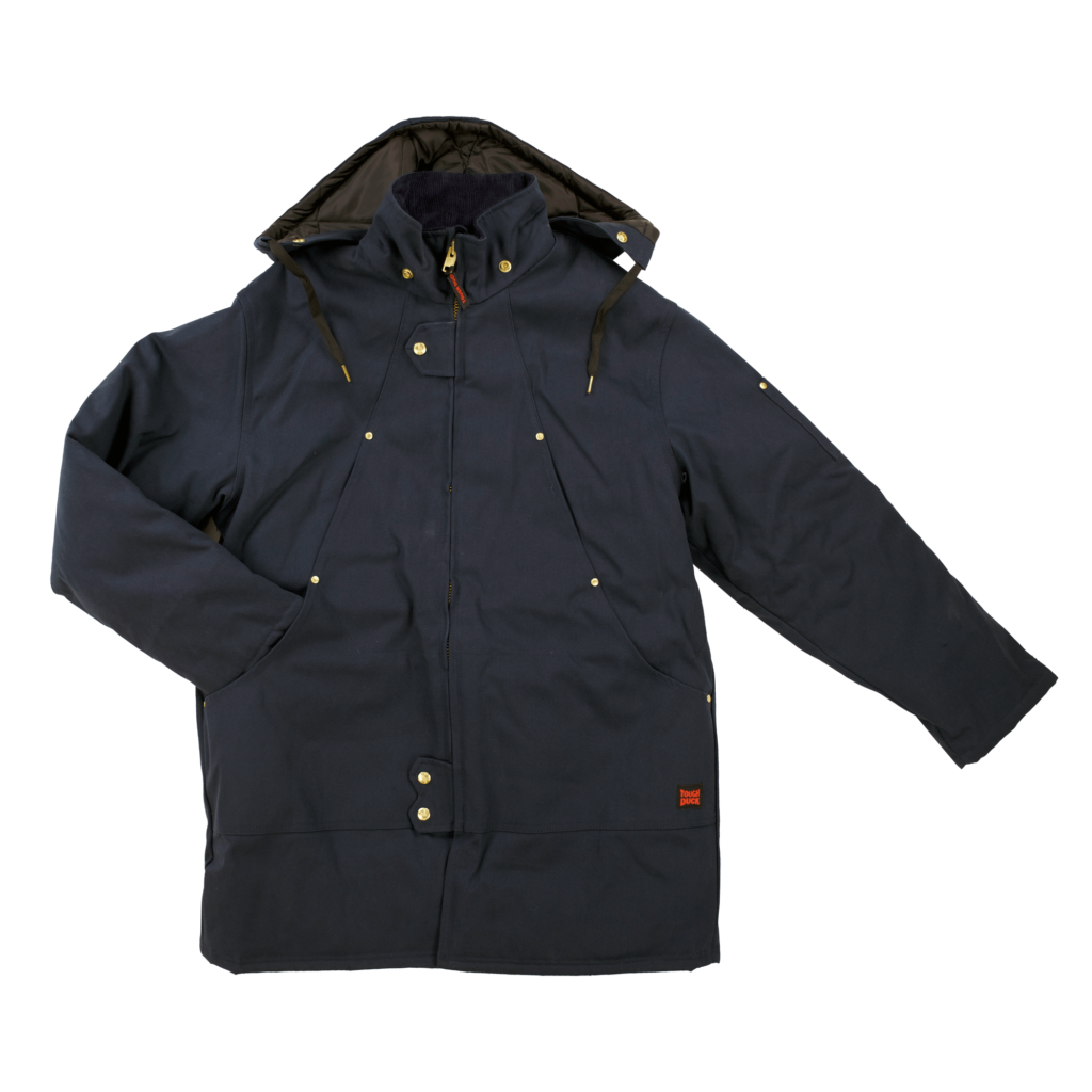 Tough Duck Abraham Hydro Parka WJ18 - Waterproof Winter Jacket for Men - Heavy Duty Work Coat for Outdoor, Hunting, and Construction Use