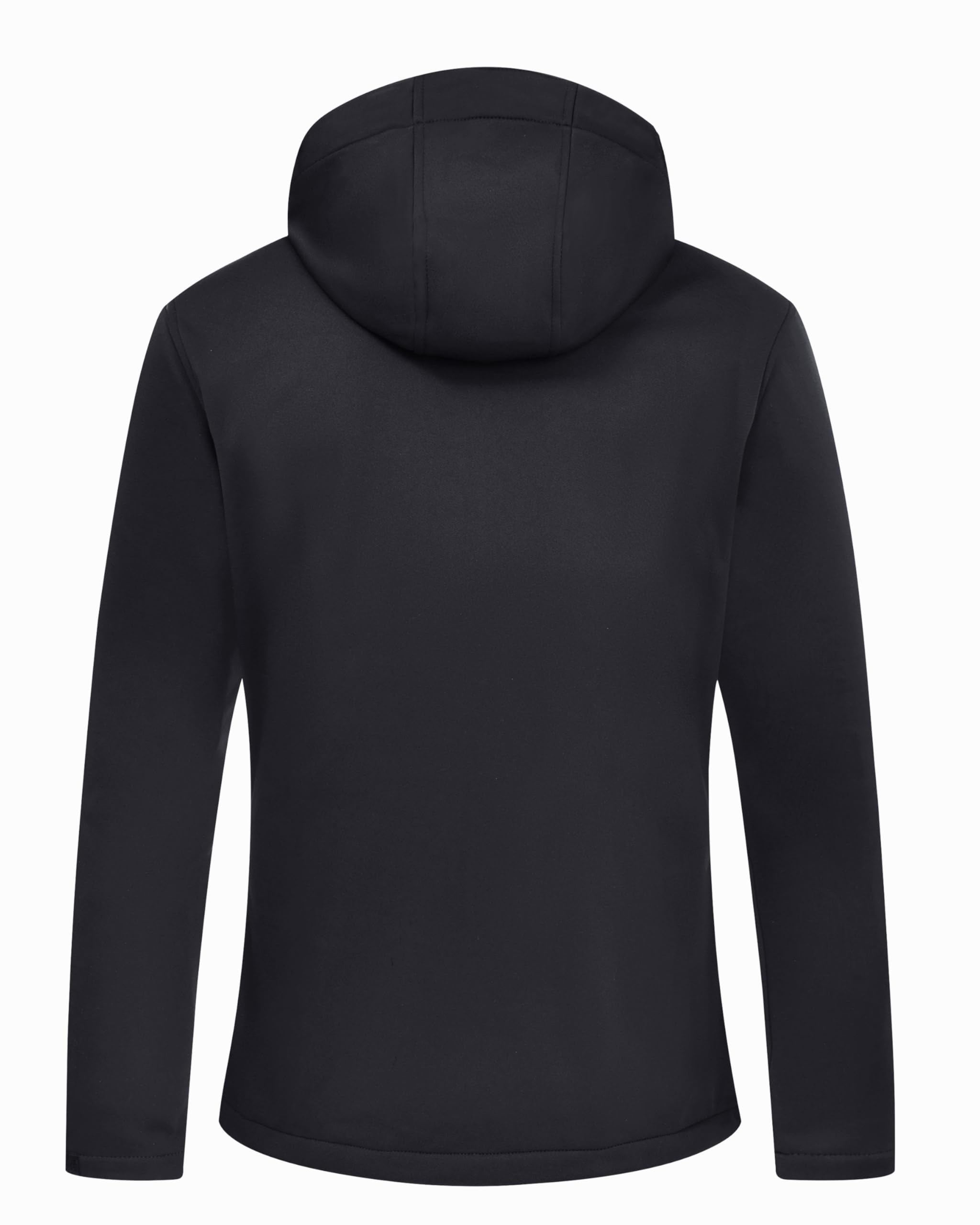 Women's Lightweight Softshell Jacket - Fleece Lined Waterproof Windbreaker with Hood for Outdoor Hiking, Camping & Winter Sports | Warm Winter Coat for Active Lifestyle