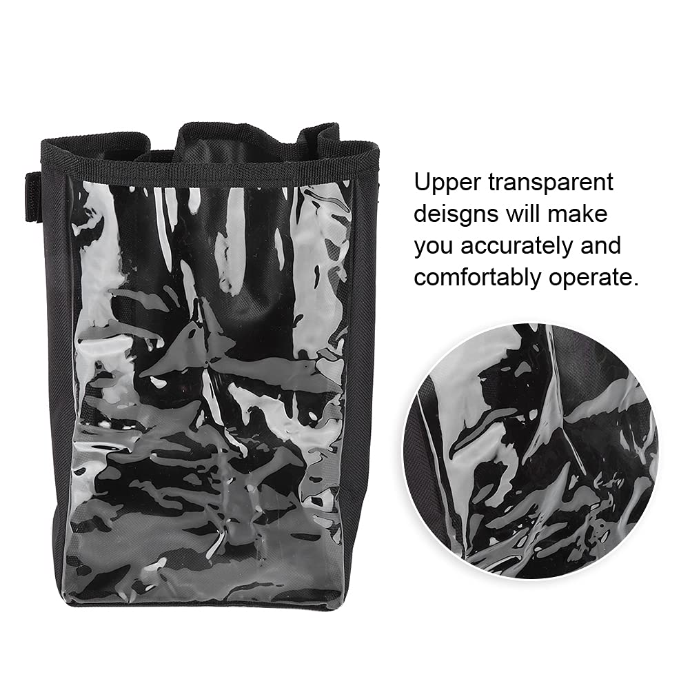 Waterproof Electric Wheelchair Control Panel Cover - Clear Joystick Rain Protector for Power Wheelchair Controller (Black) | Outdoor Use & All-Weather Protection