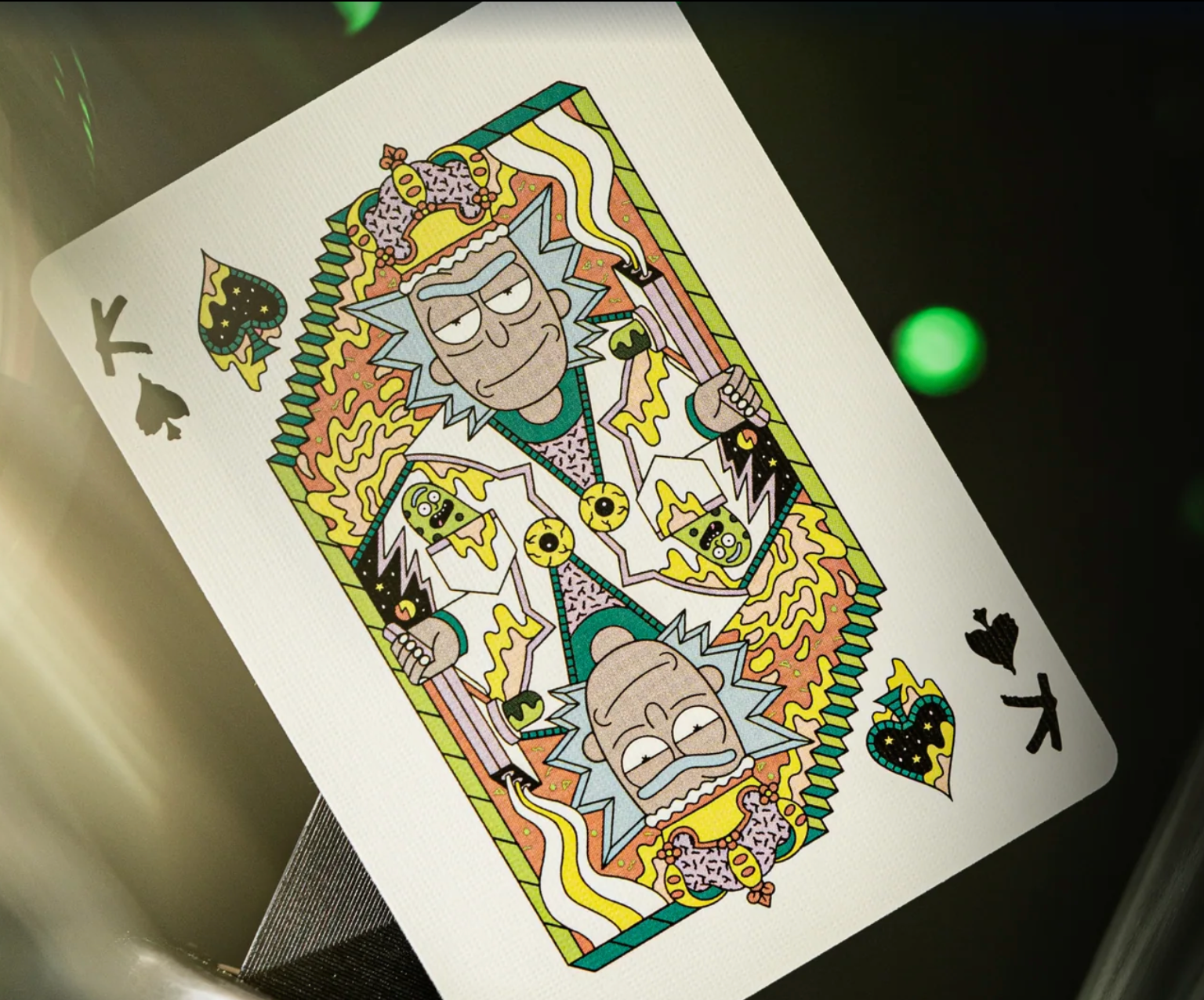 Rick and Morty Playing Cards - 52 Deck with Custom Artwork, Perfect for Game Nights, Collectors, and Fans | Official Merchandise for Card Games, Magic Tricks, and Gifts