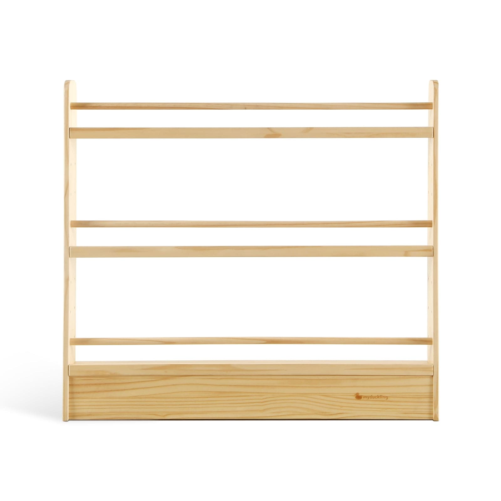 NALA 3-Tier Adjustable Solid Wood Bookshelf - Sturdy & Space-Saving Storage for Books, Decor & Office Supplies | Perfect for Home, Office & Dorm Room Organization
