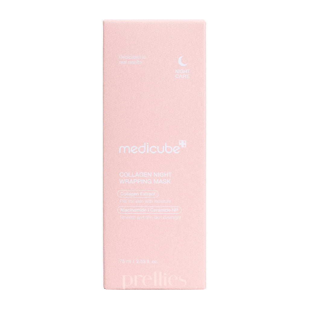 Medicube Collagen Night Wrapping Mask 75ml - Hydrating Anti-Aging Face Mask for Overnight Skin Repair | Perfect for Dry Skin & Nighttime Skincare Routine