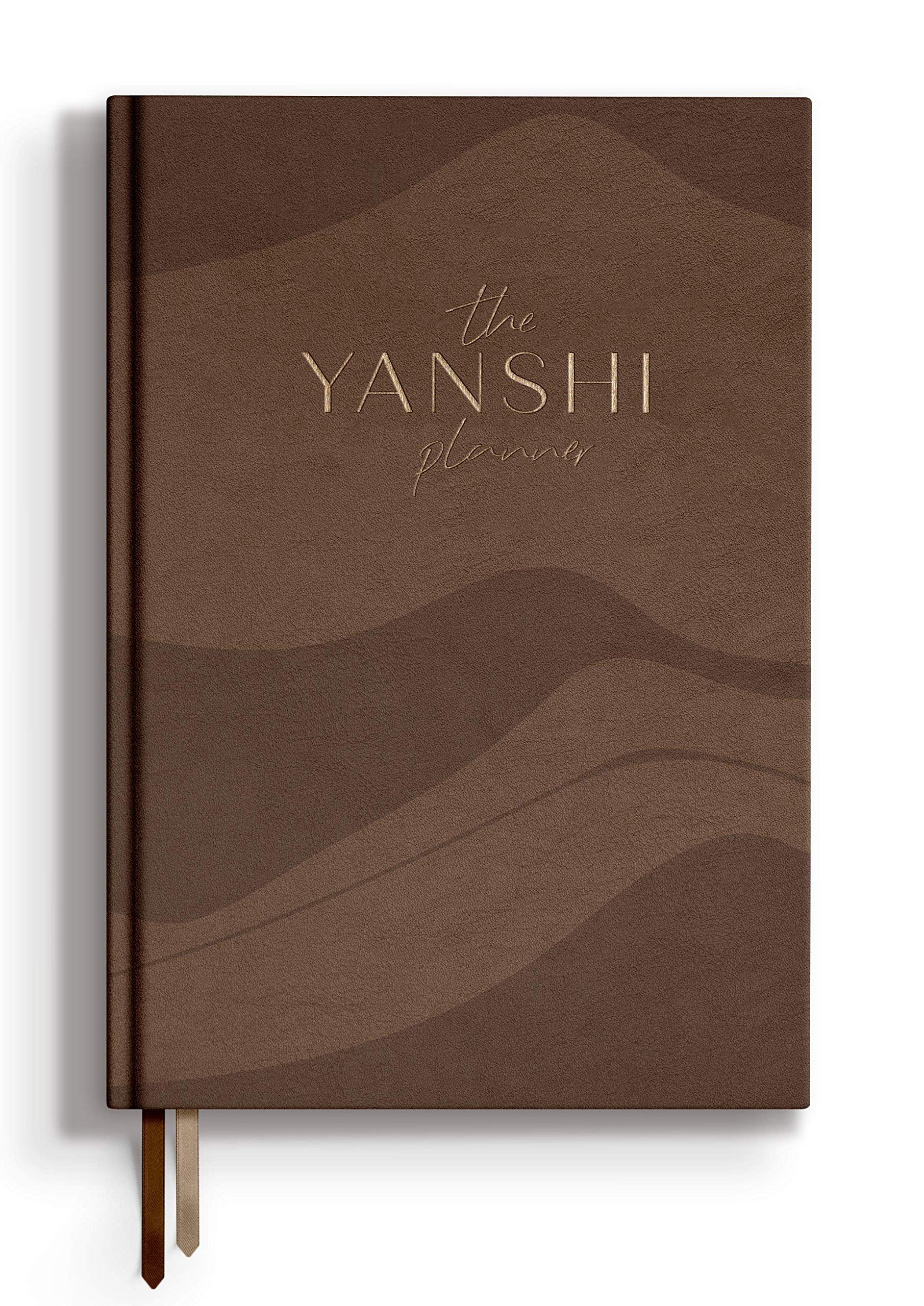 2025 Weekly & Monthly Planner - Leather Hardcover Productivity Planner with Hourly & Daily Layouts for Women & Men | 2025 Agenda & Yearly Organizer | Perfect for Work, School & Personal Goal Tracking