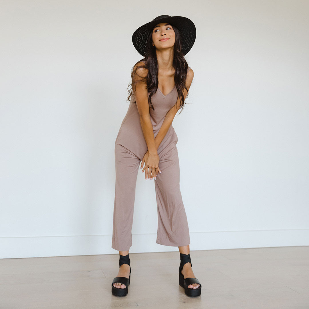 The Yes Please Jumper in Mocha - Cozy Knit Sweater for Women | Perfect for Fall Layering, Casual Outings & Coffee Dates