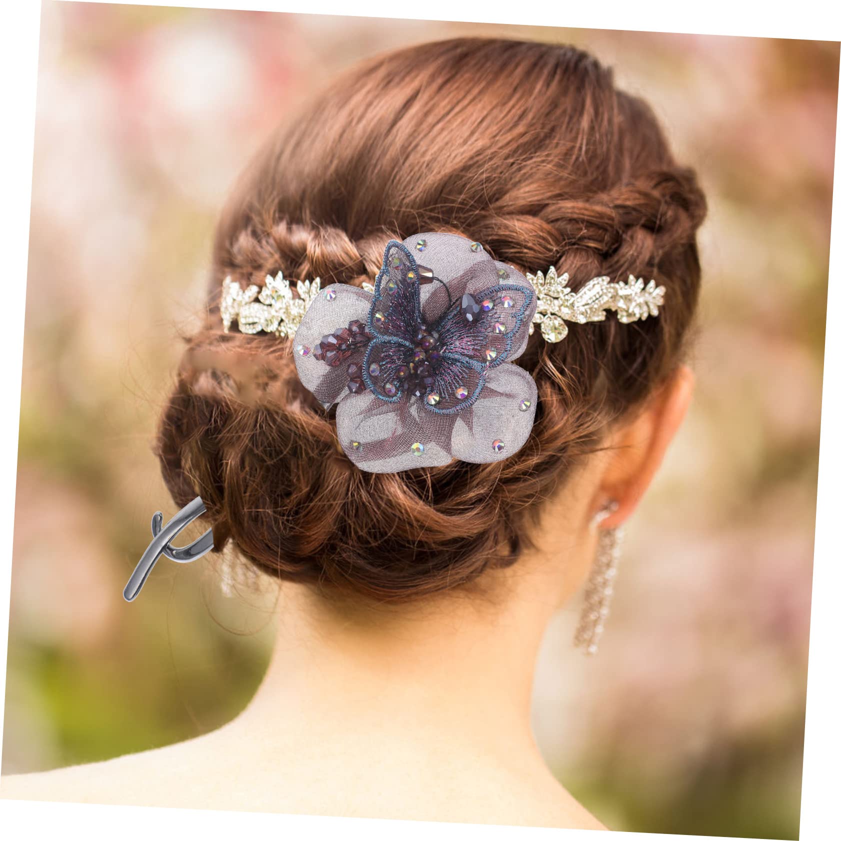 FOMIYES Butterfly Hair Clips for Women - French Hair Pins for Thick Hair, Decorative Hair Barrettes & Hair Accessories - Perfect for Weddings, Parties & Everyday Styling