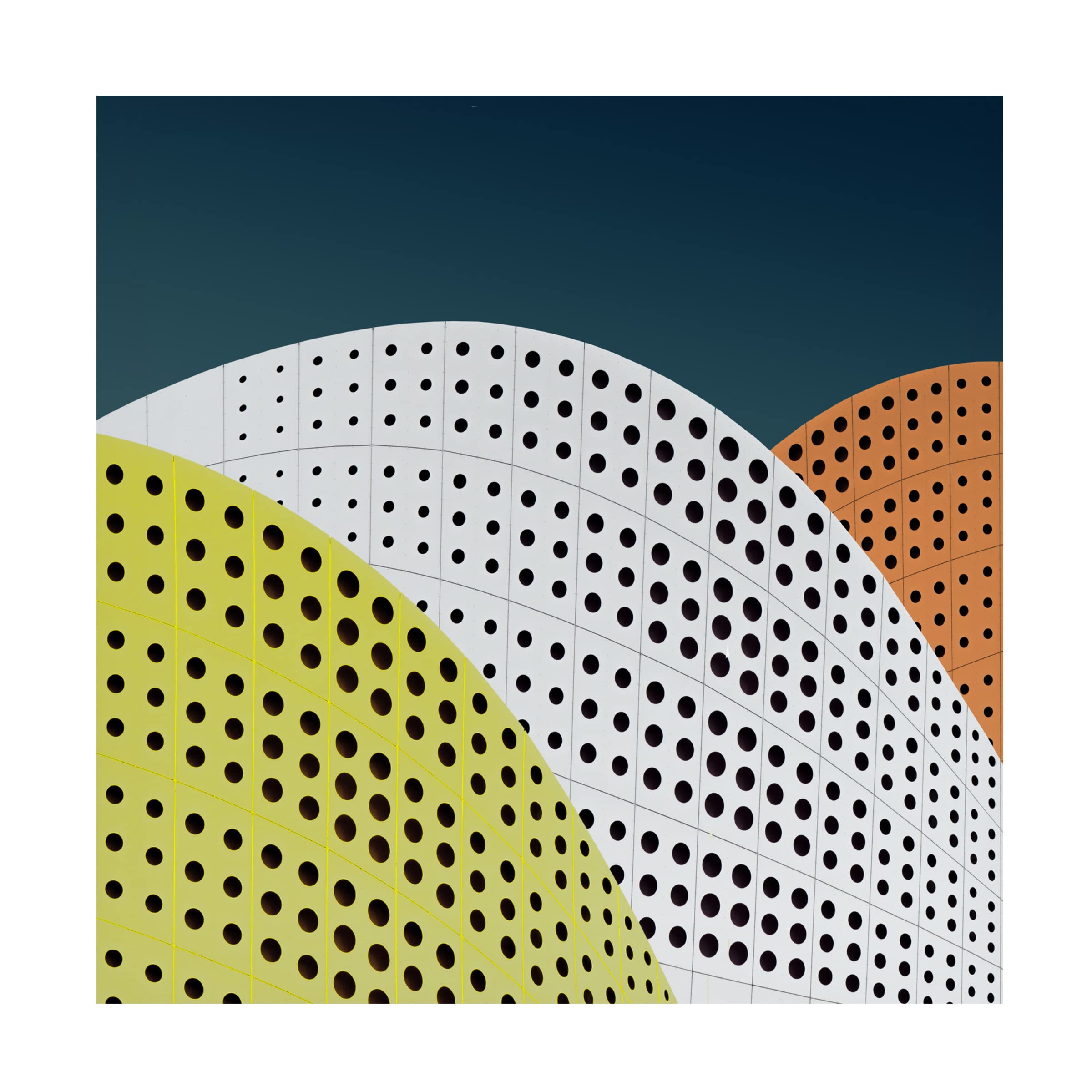 Trademark Fine Art 'Perforations' Canvas Wall Art by Luc Vangindertael - Modern Abstract Painting for Living Room, Bedroom & Office Decor