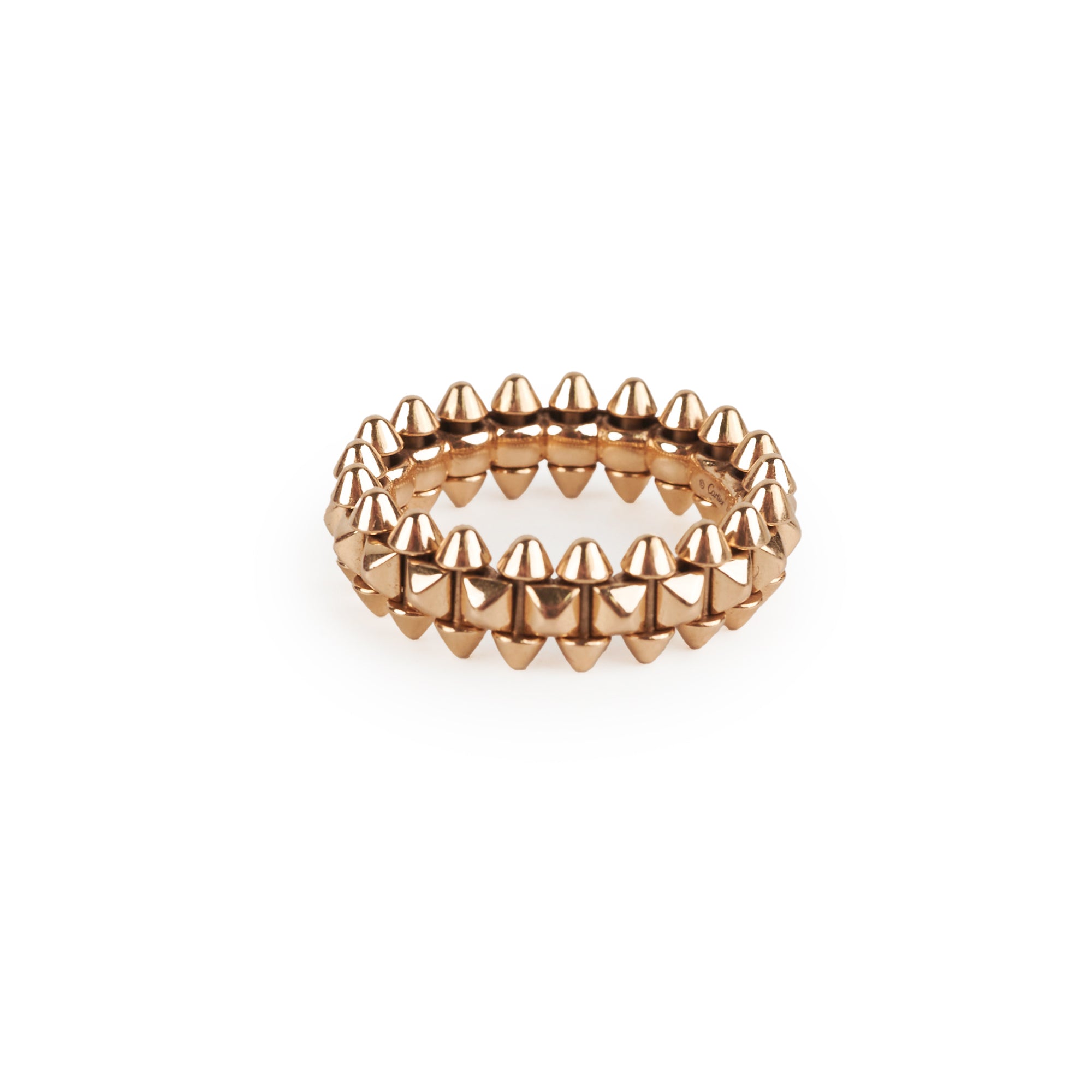 Cartier Clash de Ring Size 49 in 18K Pink Gold - Elegant Small Model Jewelry for Women | Perfect for Weddings, Anniversaries & Special Occasions