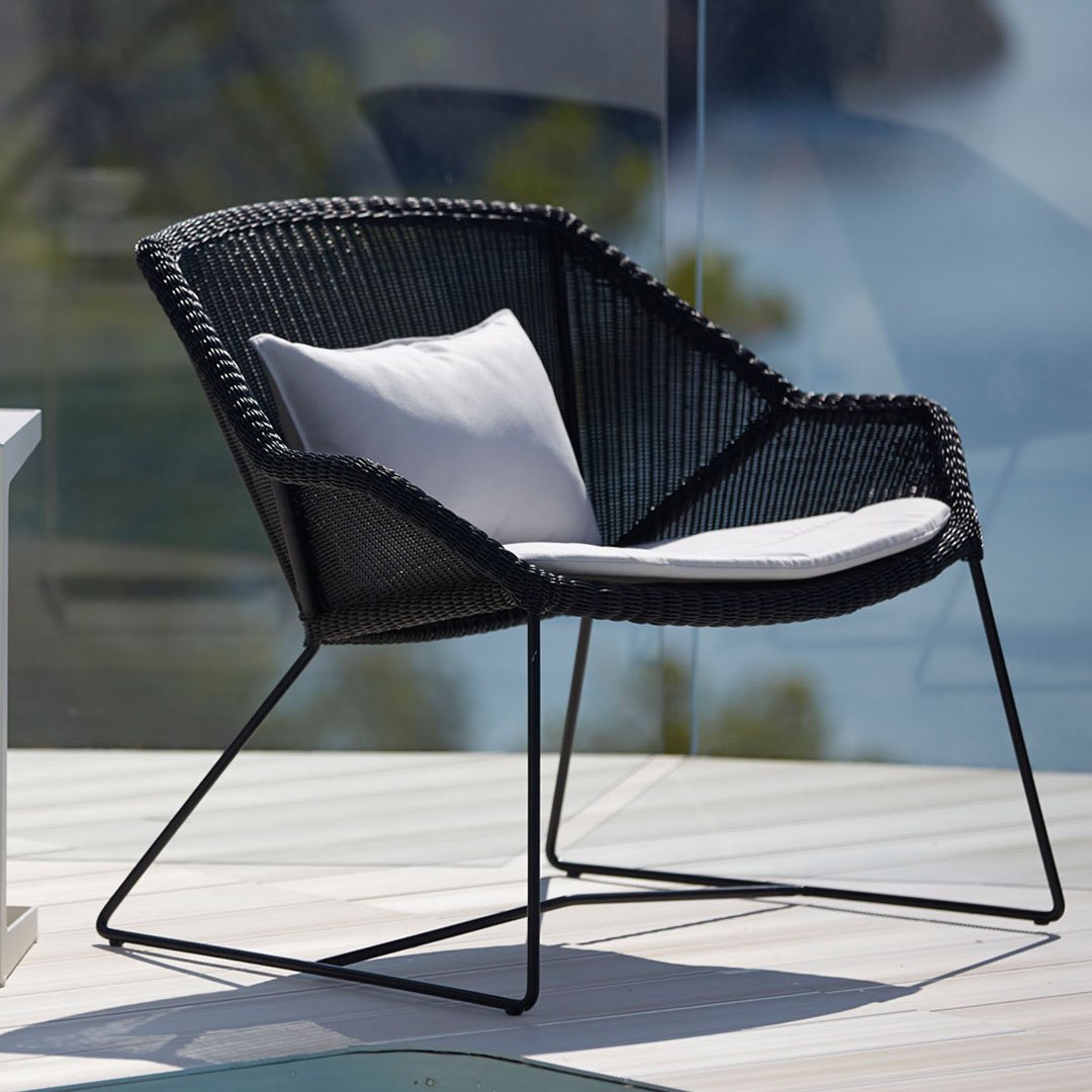 Breeze Lounge Chair - Premium Outdoor Patio Furniture for Relaxing in Your Backyard, Garden, or Poolside