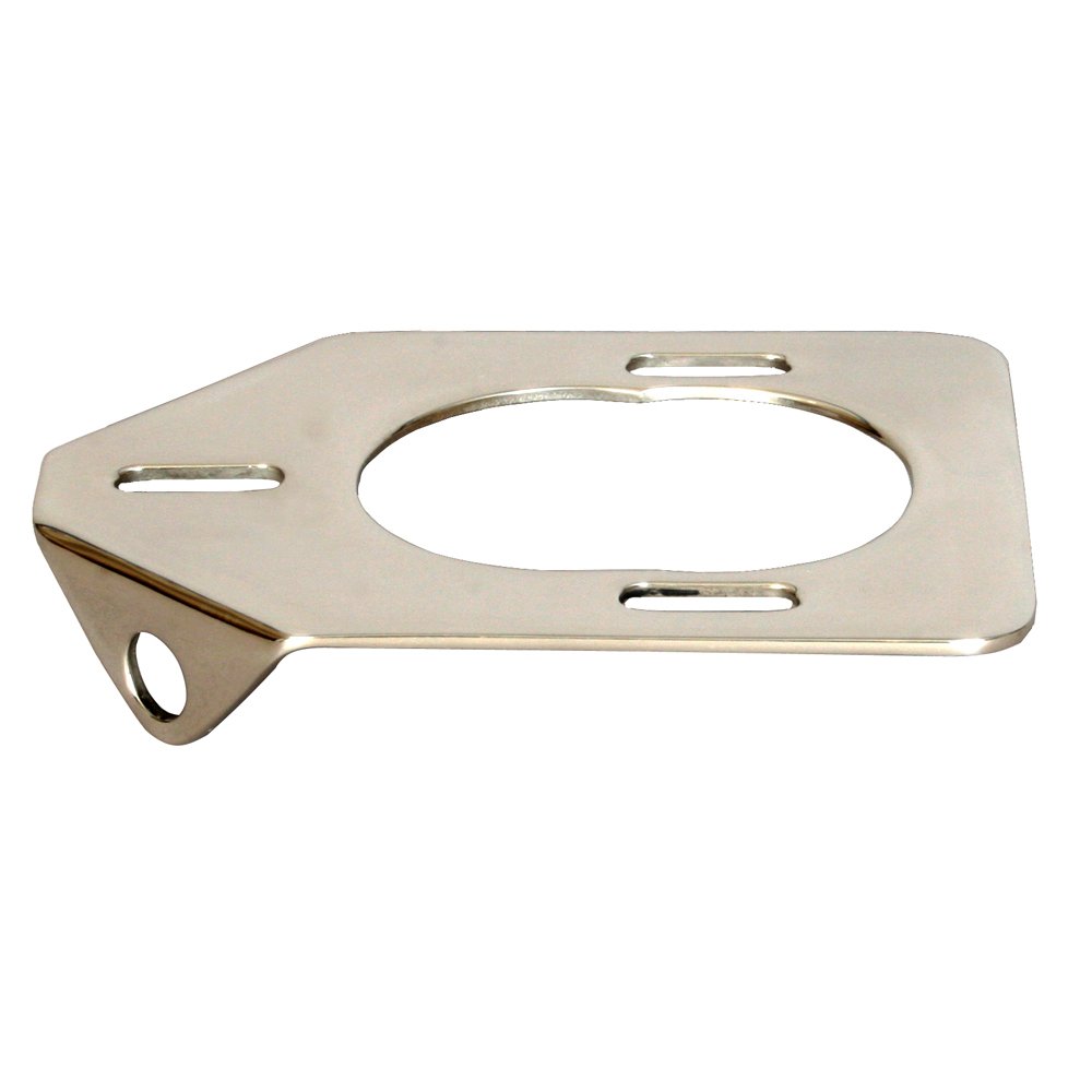 Lee's Stainless Steel Backing Plate for 30 Heavy Duty Rod Holders - Durable Marine Fishing Accessory for Boats & Kayaks