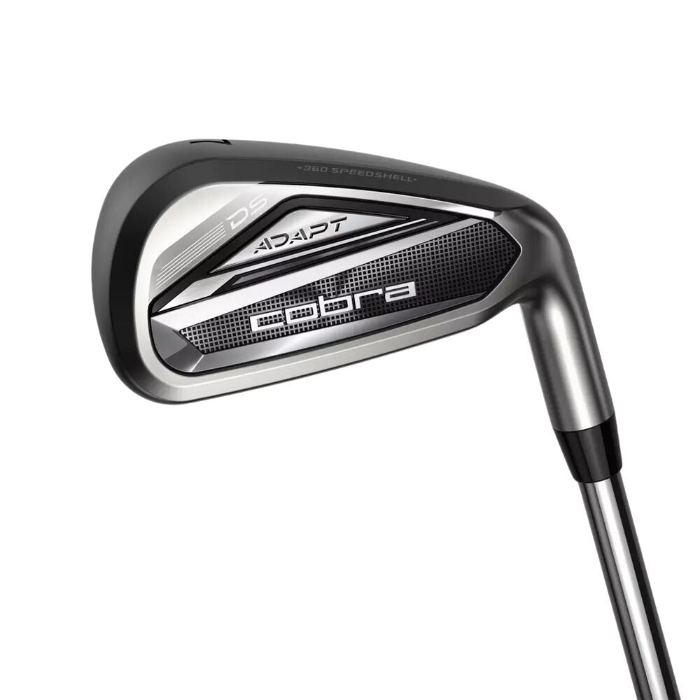 Cobra DS Adapt Iron Set with Steel Shafts - Premium Golf Clubs for Men & Women | Perfect for Driving Range, Course Play & Tournament Training