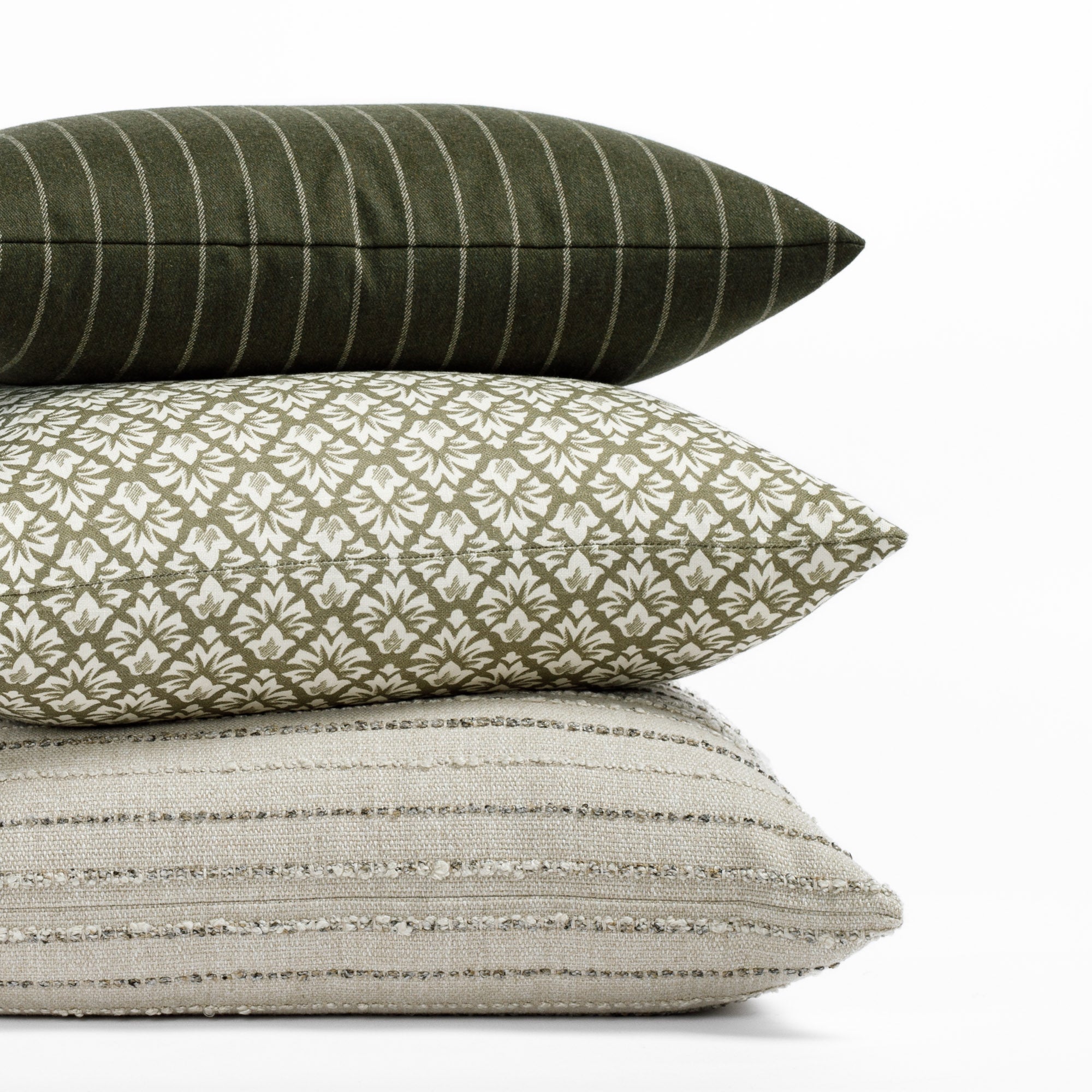 Premium 20x20 Moss Green Decorative Throw Pillow - Soft & Stylish for Sofa, Bed, or Living Room Decor