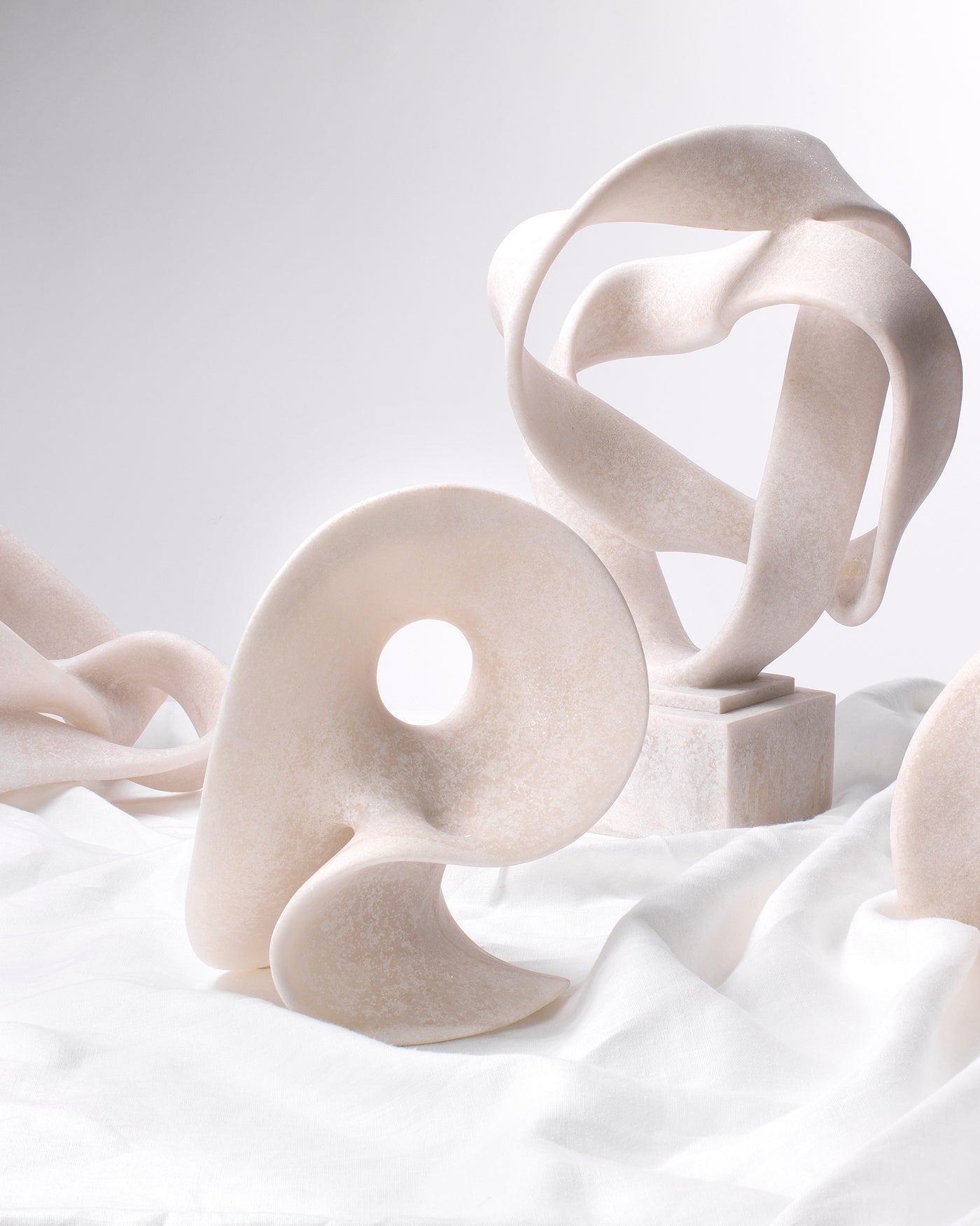 Amorphous Table Object - Large Modern Abstract Sculpture for Home & Office Decor | Perfect for Living Room, Dining Table, and Bookshelf Display