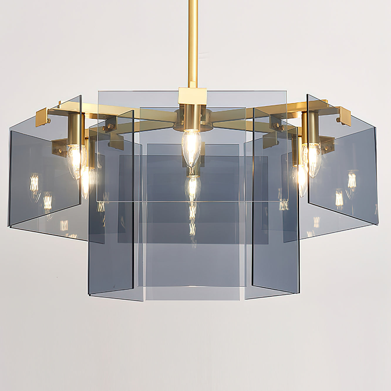 Gregory Chandelier - Elegant Crystal Ceiling Light Fixture for Dining Room & Bedroom | Modern Home Decor Lighting