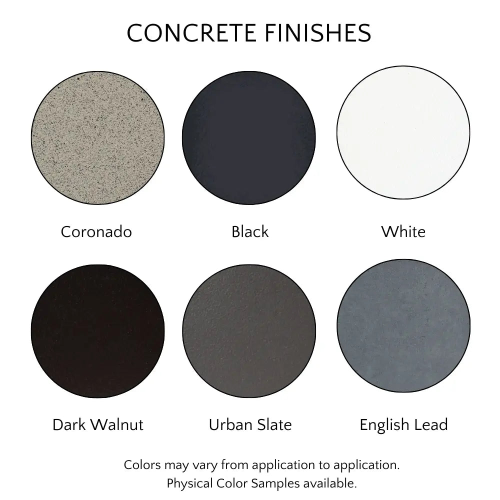 Modern Belize Concrete Planter - Durable Indoor/Outdoor Garden Decor for Plants, Succulents & Home Décor | Perfect for Patio, Balcony & Office Spaces