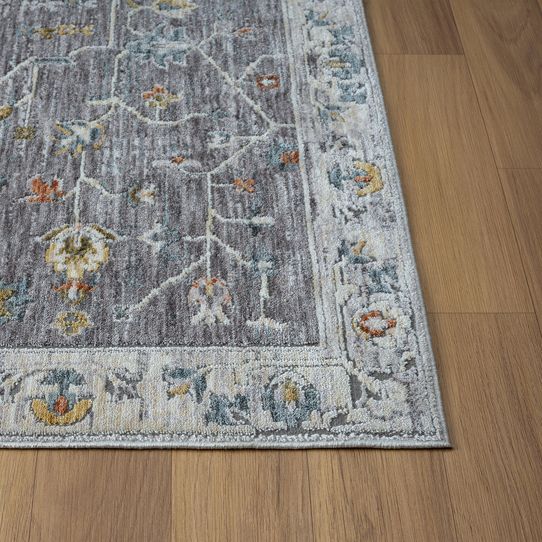 Allure Gray Multi Rug - Soft Modern Area Rug for Living Room, Bedroom, Dining Room - Non-Slip Comfortable Home Decor