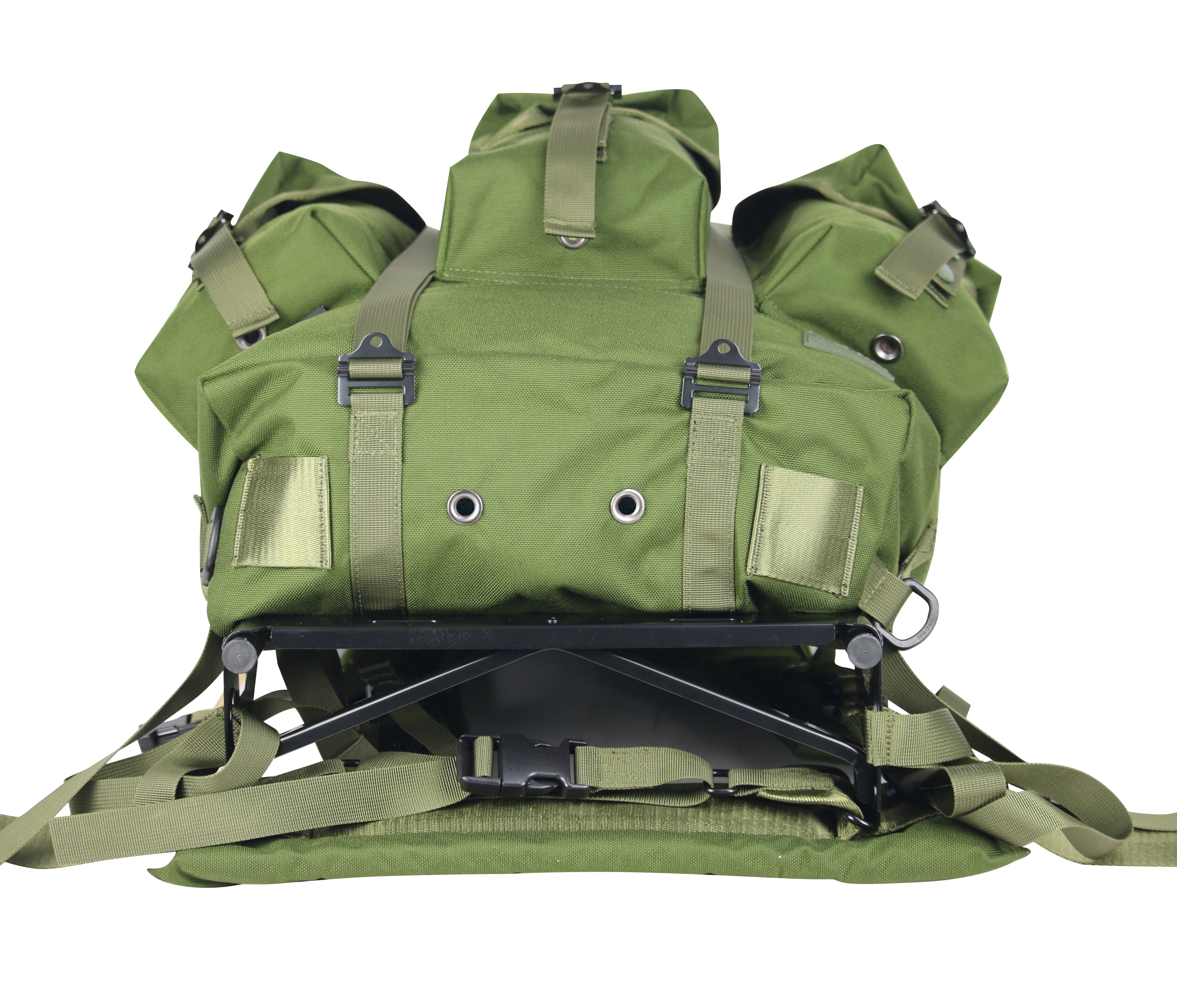 Medium ALICE Pack Military Rucksack with Frame - OD Green Tactical Backpack for Hiking, Camping & Outdoor Adventures