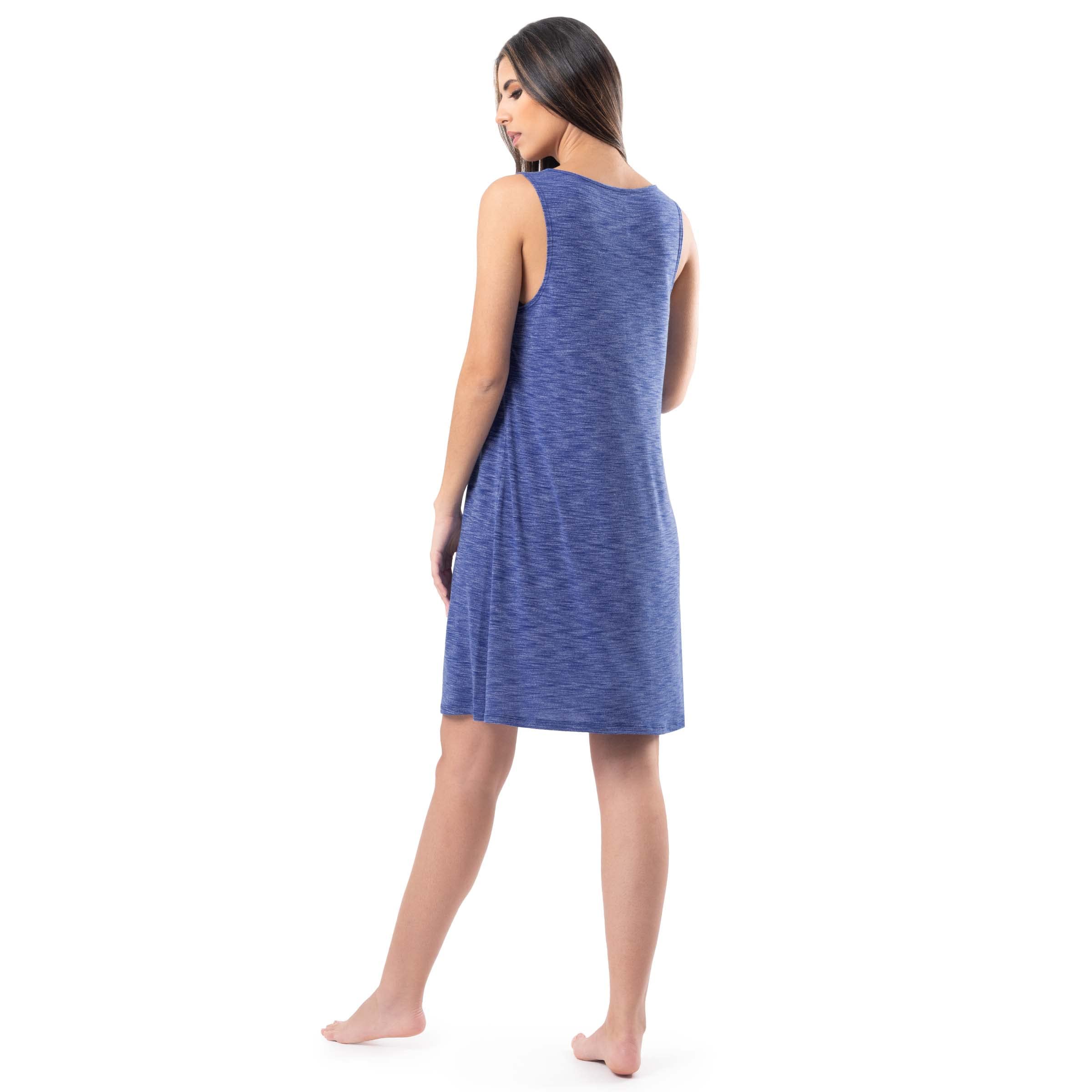Fruit of the Loom Women's Breathable Sleep Chemise - Soft Nightgown for Comfortable Sleep & Lounge Wear at Home