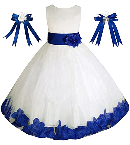 Ivory/Royal Blue