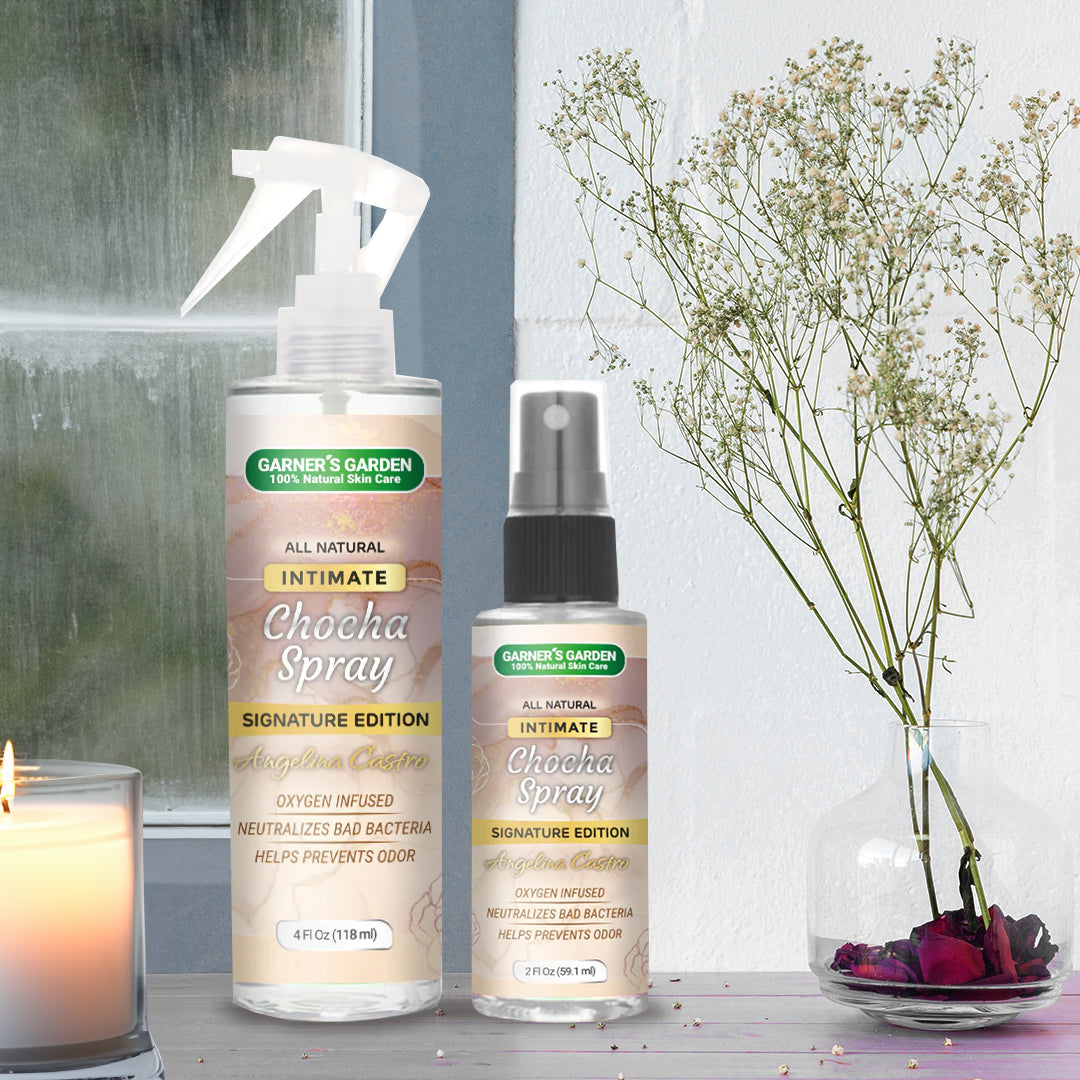 Intimate Chocha Spray - Natural Feminine Hygiene & Odor Control for Women | Perfect for Daily Use, Travel & Post-Workout Freshness