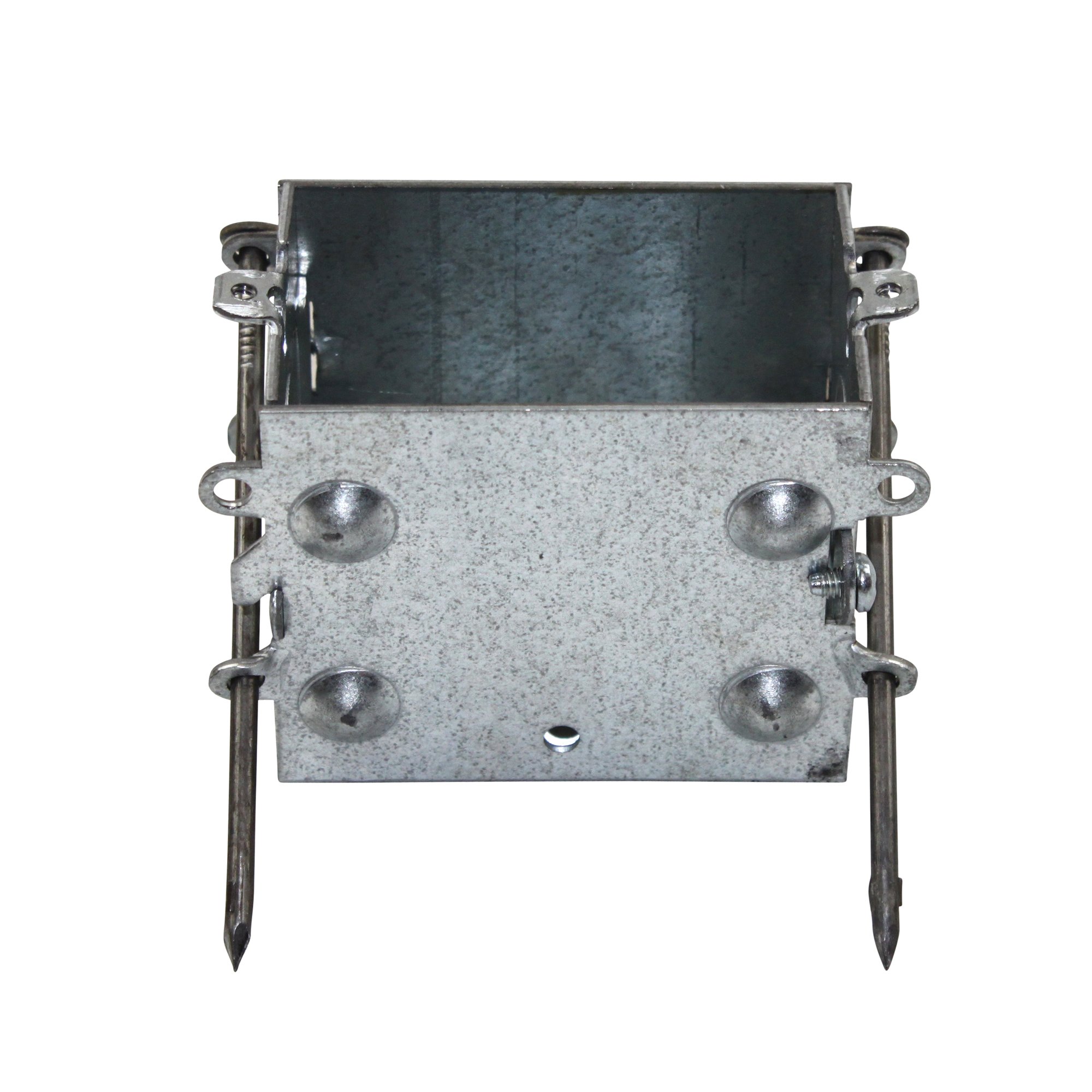 Crouse Hinds TP210 2-1/2 Inch Deep Switch Box with Instant On NM Clamp - Angle Nail (50 Pack) - Ideal for Electrical Wiring and Commercial Installations