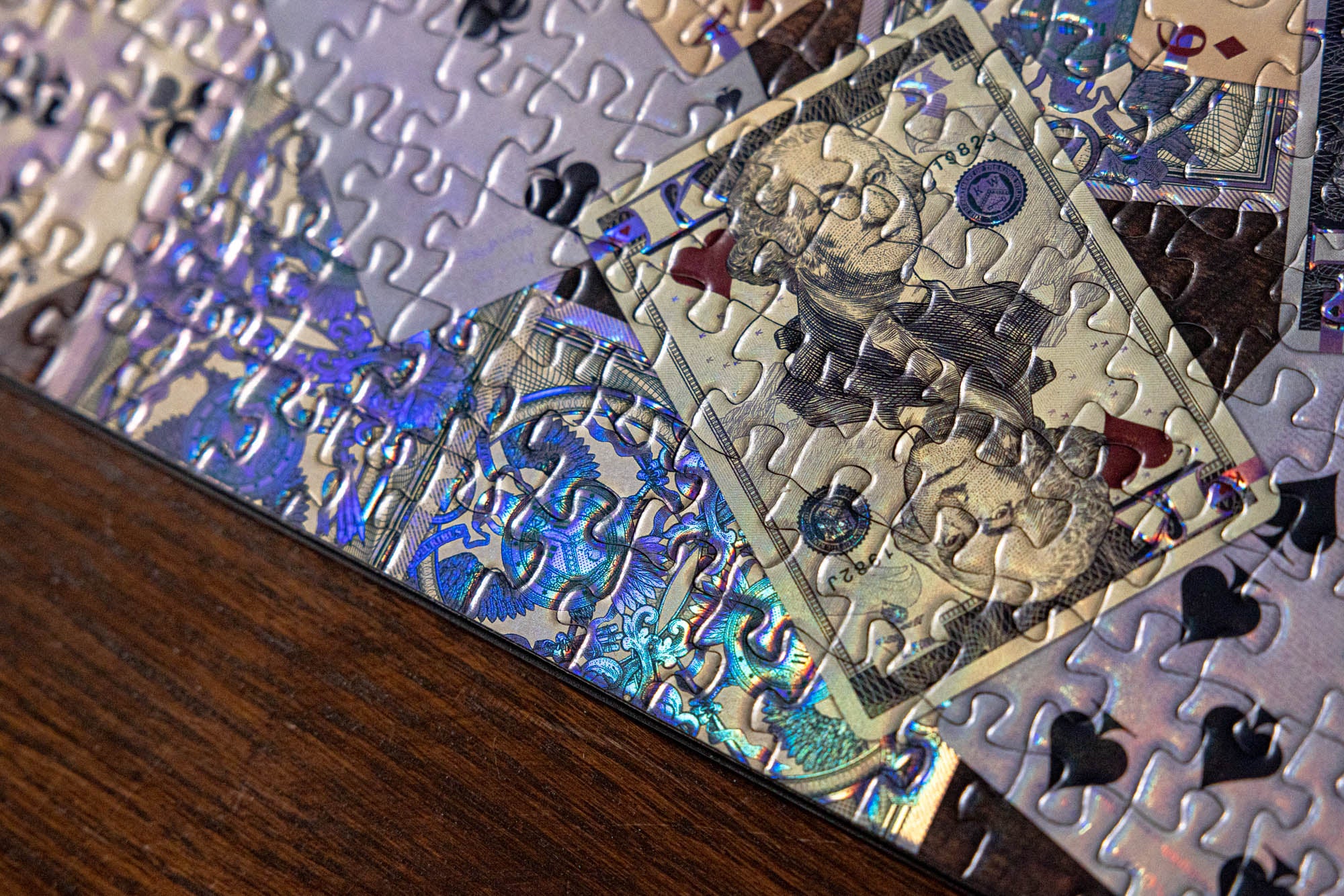 Legal Tender Jigsaw Puzzle - US Currency Themed 1000 Piece Puzzle for Adults & Collectors - Perfect for Home Decor, Gift Giving & Relaxation