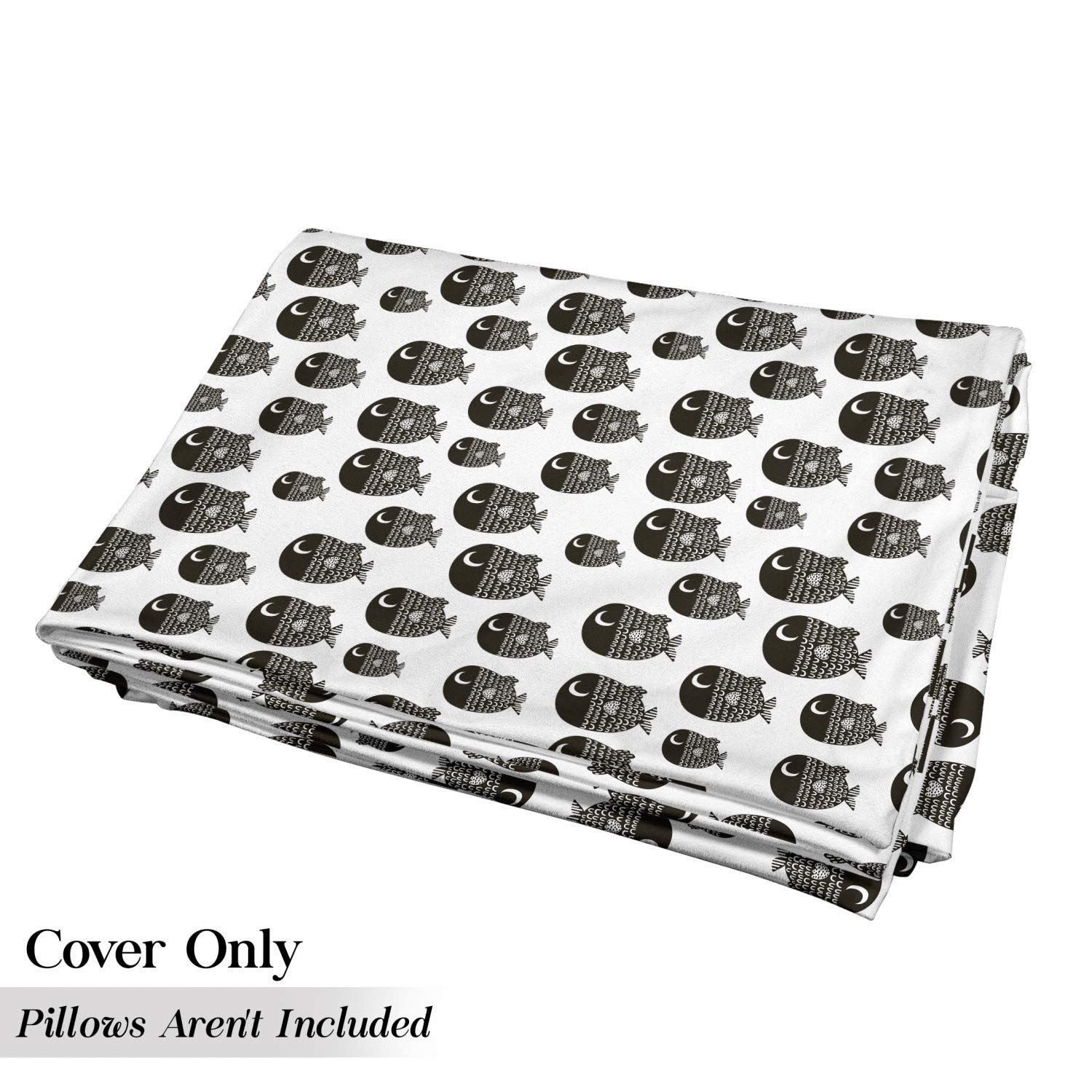 Ambesonne Fish Floor Pillow Lounger Cover - 88