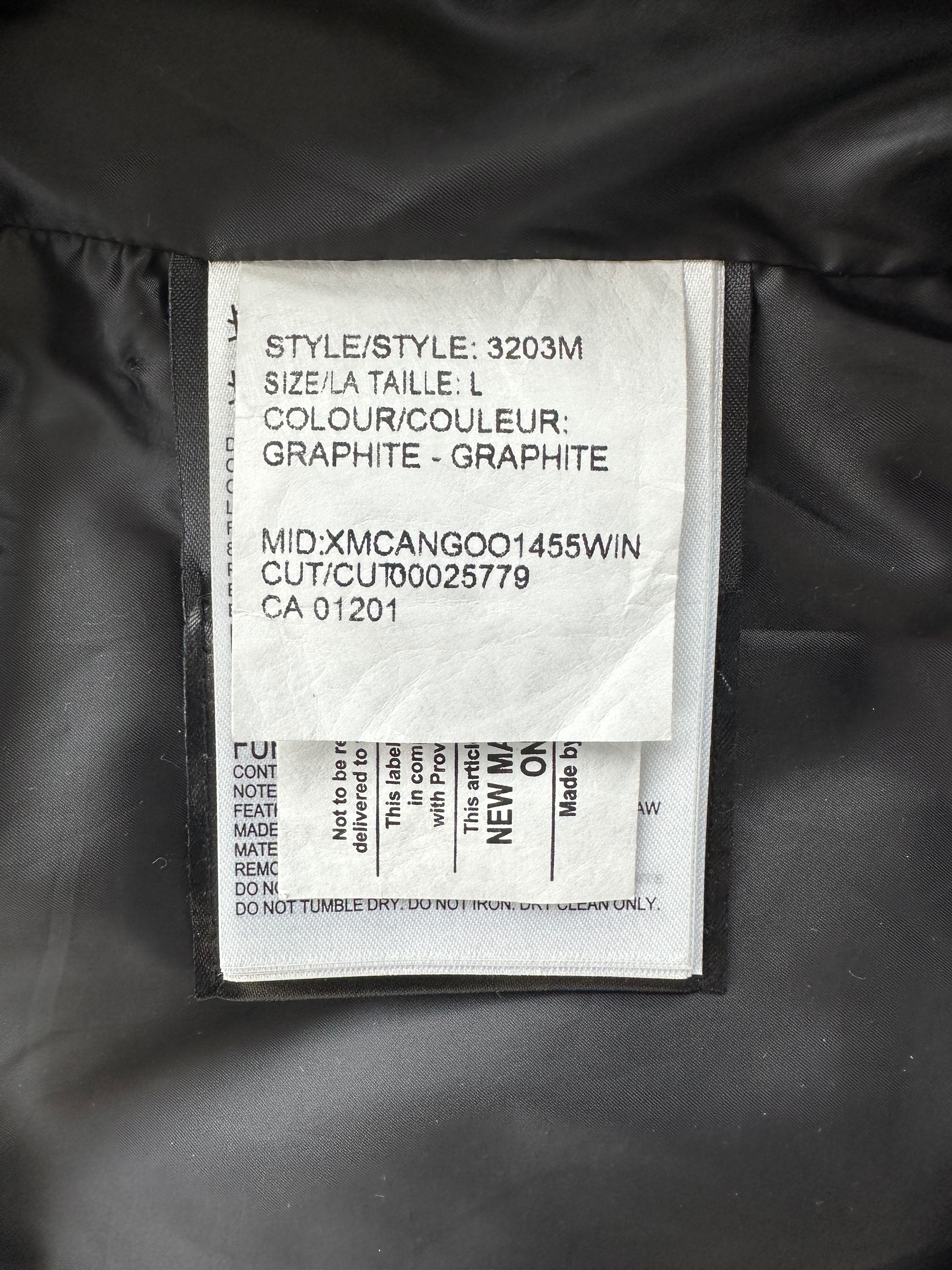 Canada Goose Graphite Pritchard Men's Jacket - Waterproof Winter Coat for Extreme Cold Weather - Perfect for Skiing, Hiking & Outdoor Adventures